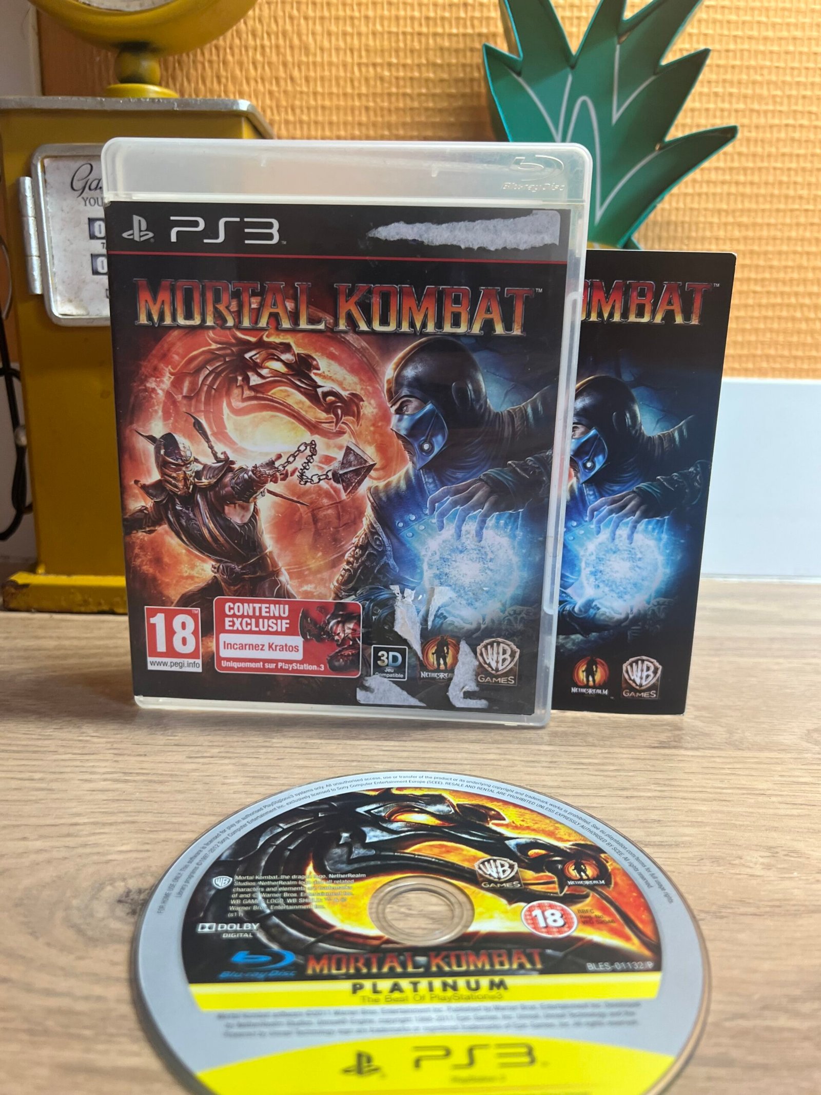 Mortal Kombat - PS3 - Bon état - Complet - Pal