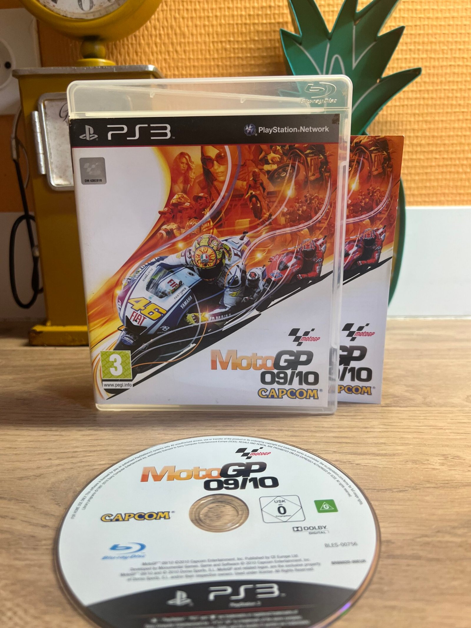 Moto gp 09/10 - PS3 - Bon état - Complet - Pal