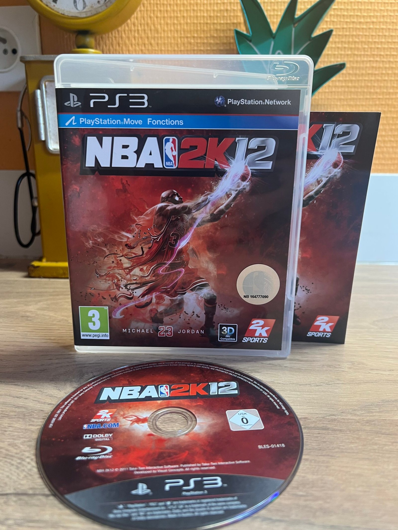 NBA 2K12 - PS3 - Bon état - complet - Pal