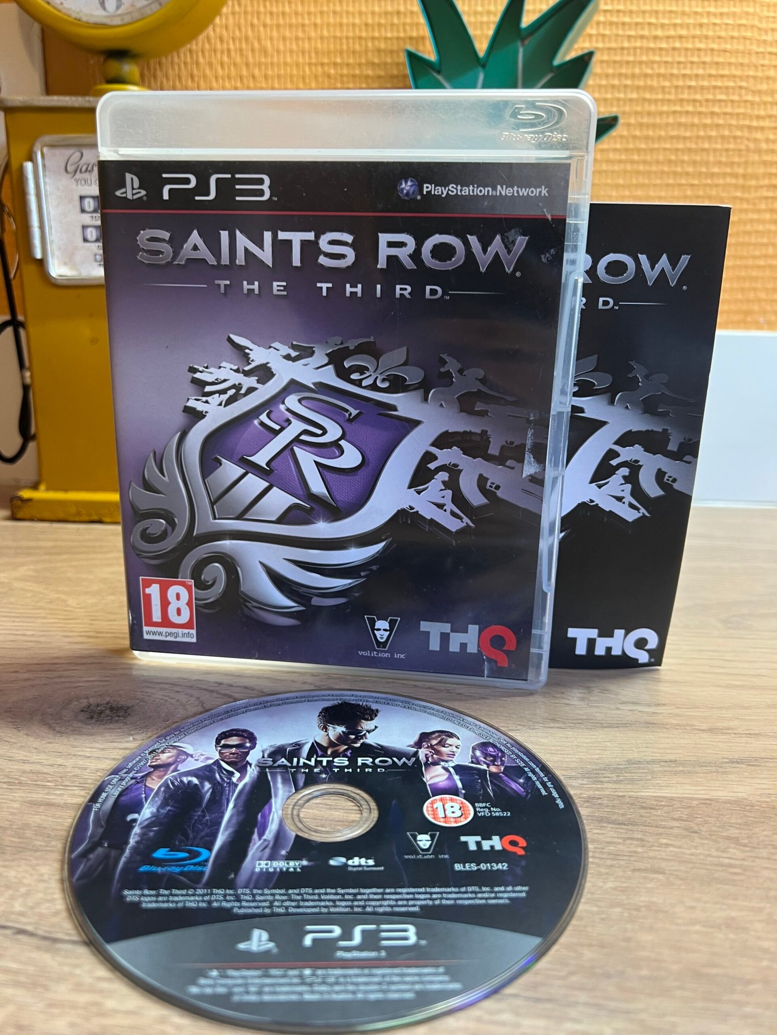 Saints Row The Third - PS3 - Bon état - Complet - Pal