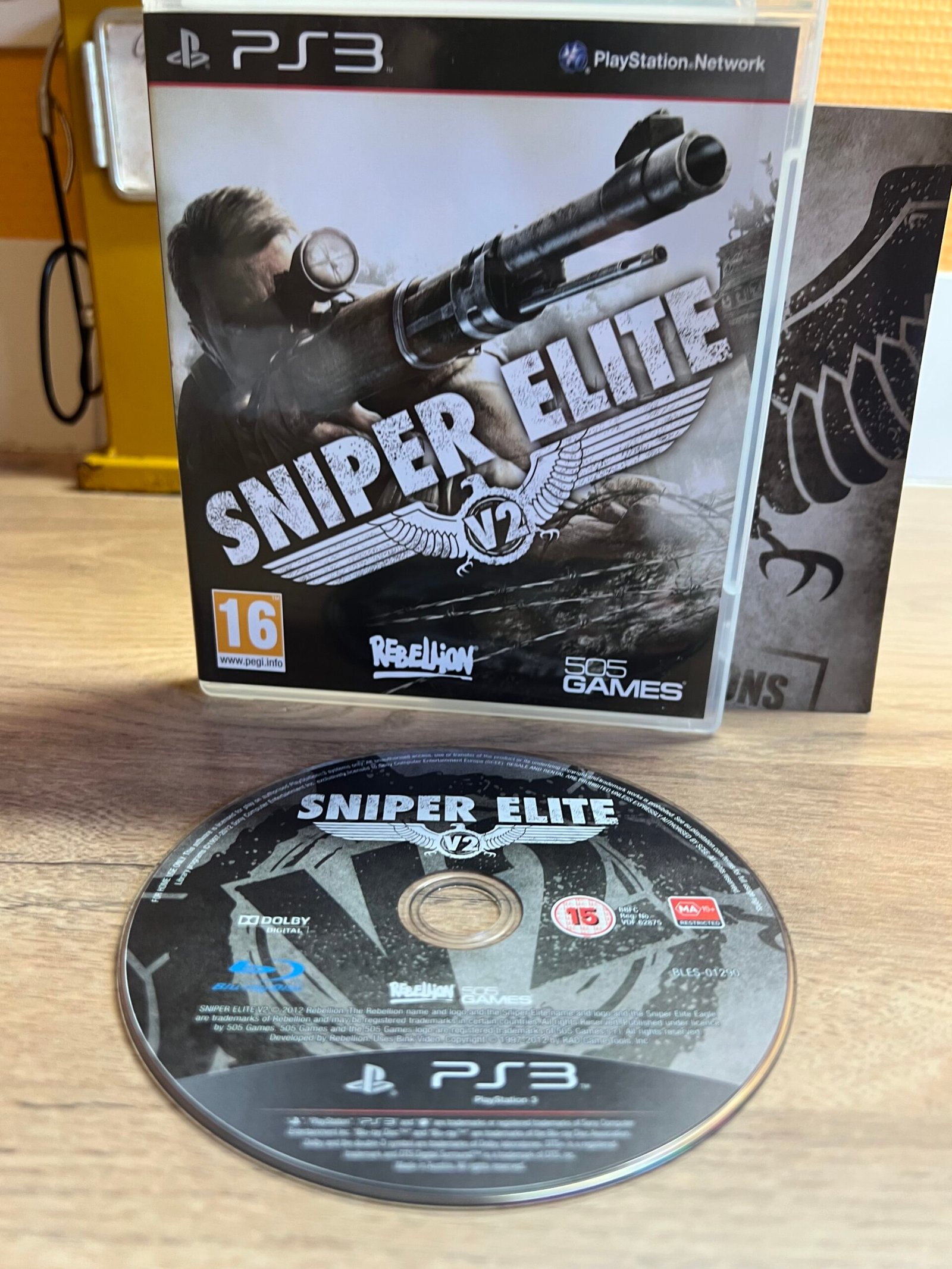 Sniper Elite V2 - PS3 - bon état - complet - pal – Image 3