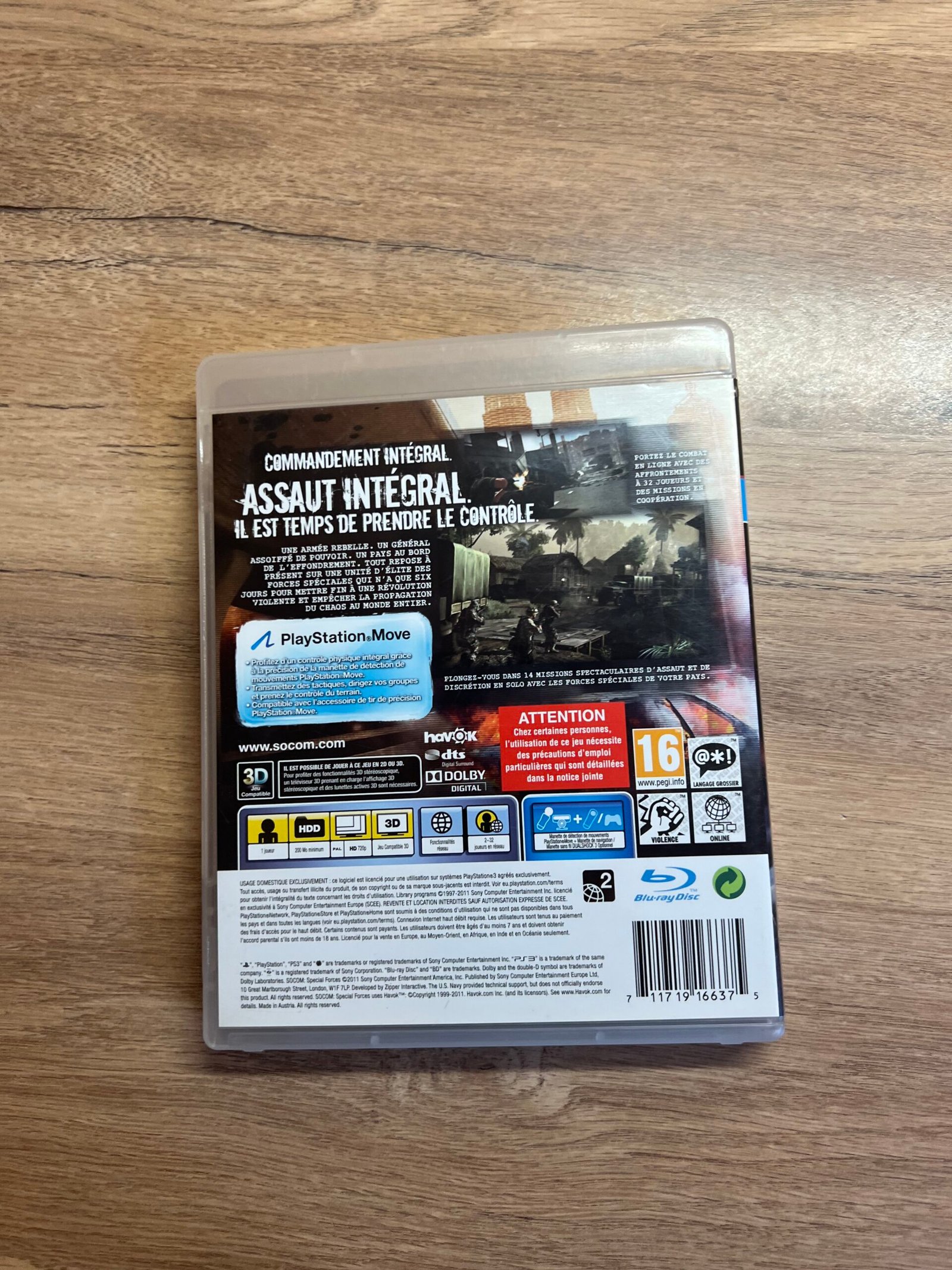 Socom : Special Forces - PS3 - Bon état - Complet - Pal – Image 8