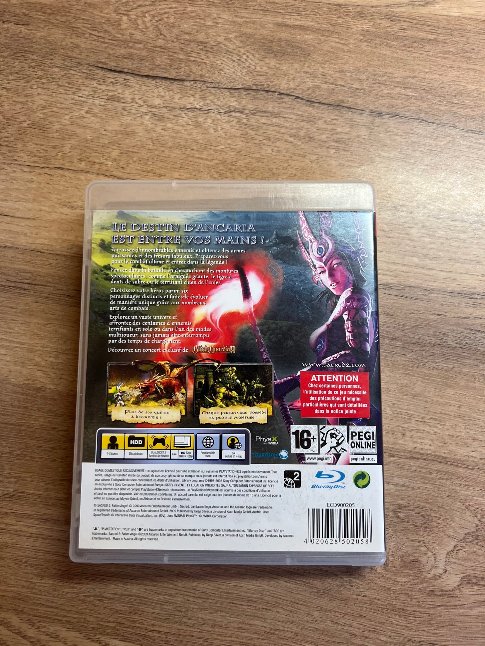 Sacred 2 - PS3 - Bon état - Complet - Pal – Image 8