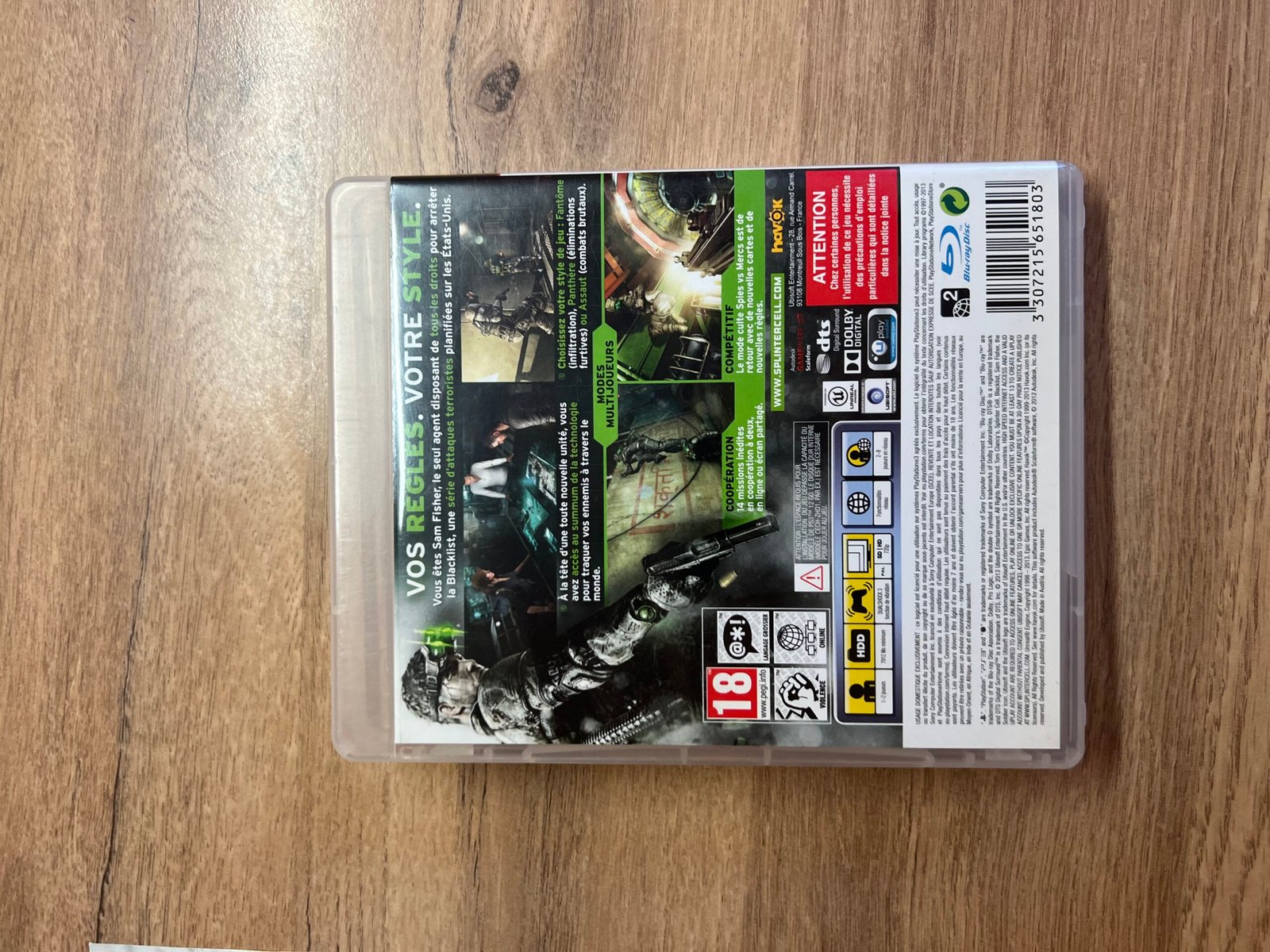 Tom Clancy’s Splinter Cell Blacklist - PS3 - bon état - Complet - Pal – Image 8