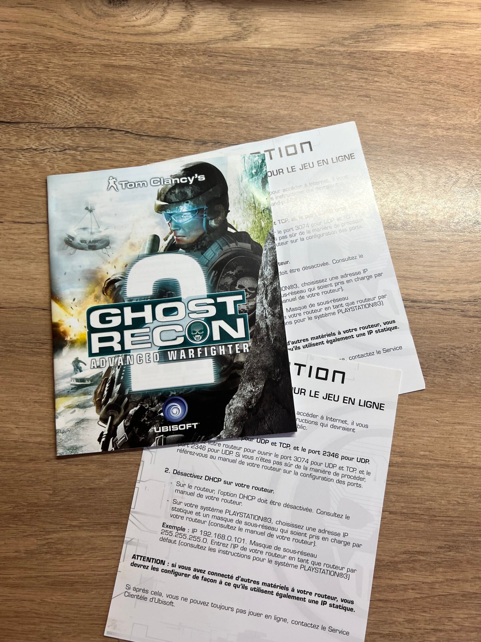 Tom Clancy's Ghost Recon: Advanced Warfighter 2 - PS3 - Bon état - Complet - Pal – Image 5