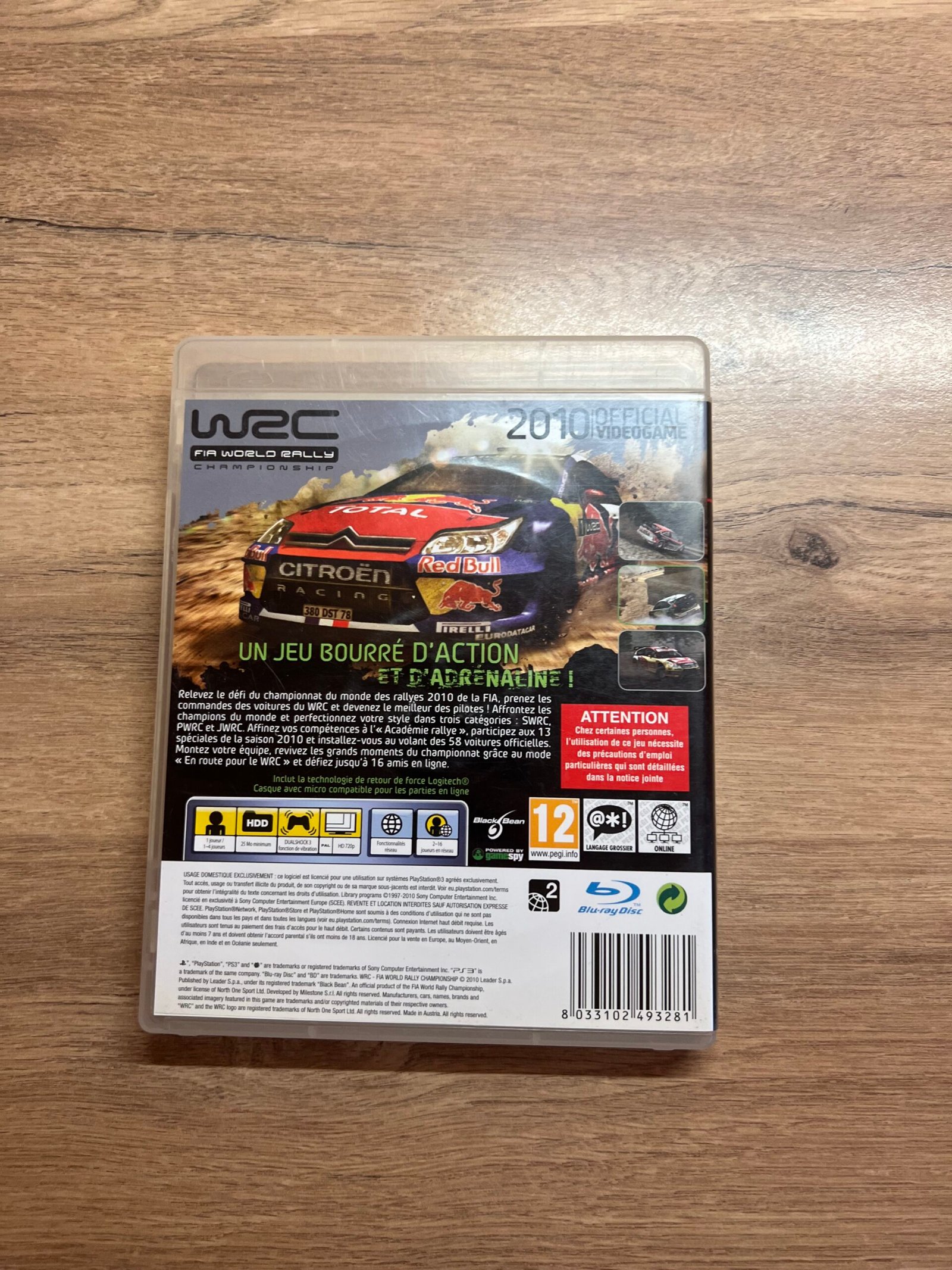 WRC FIA World Rally Championship - PS3 - Bon état - complet - Pal – Image 8