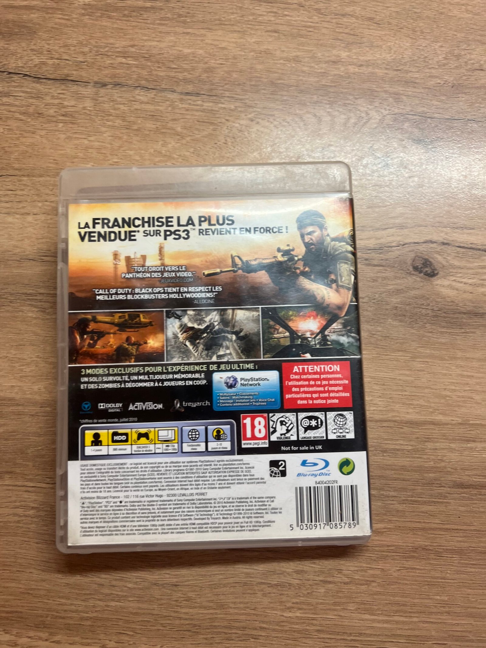 Call Of Duty Black Ops - PS3 - Bon état - Complet - Pal – Image 8