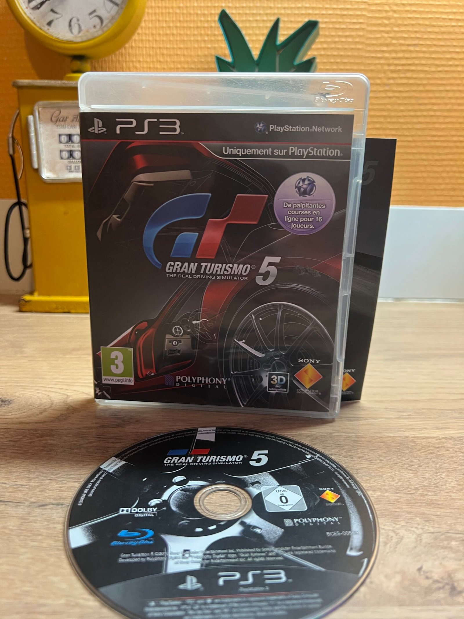 Gran Turismo 5 - PS3 - Bon état - Complet - PAL -