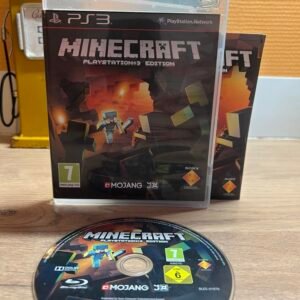 Minecraft - Playstation Edition - PS3 - Bon état - Complet - PAL