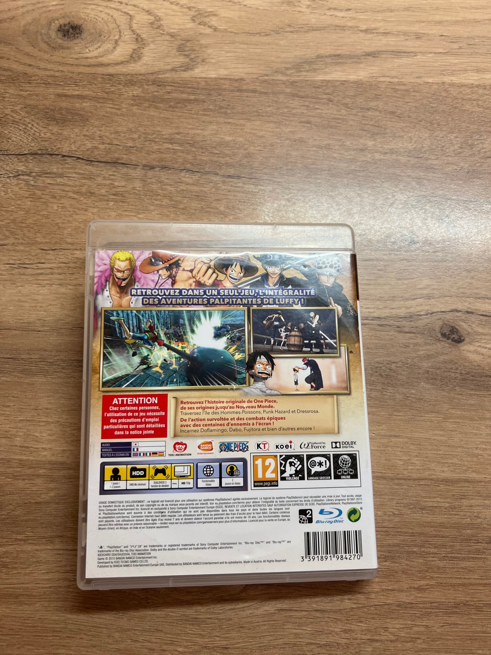 One Piece: Pirate Warriors 3 – PS3 – Bon état – Complet – PAL – Image 8