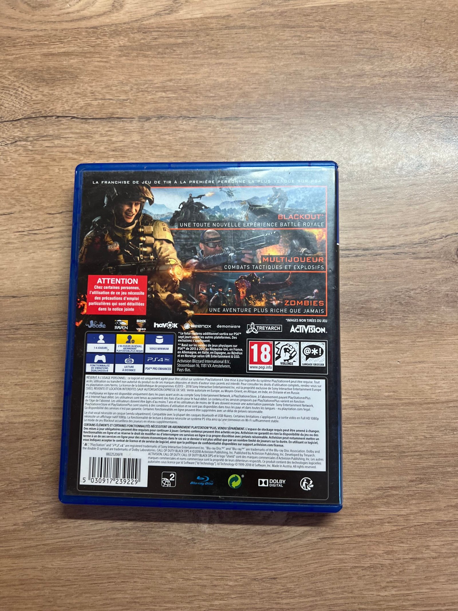 Call of Duty : Black Ops III - PS4 - Bon état - pal – Image 7