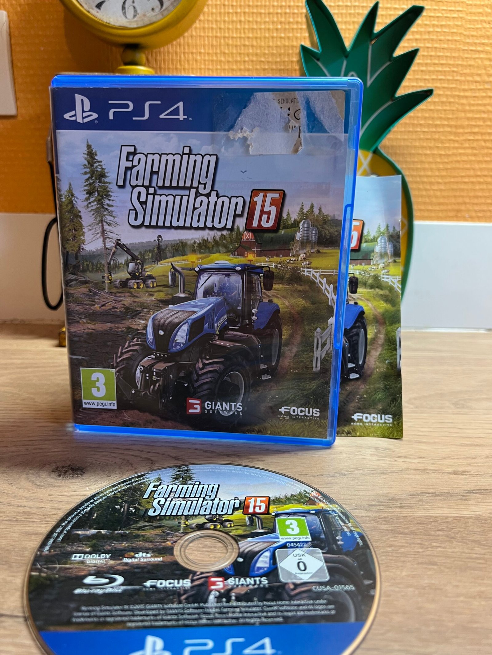 Farming Simulator 15 - PS4 - Bon état - Complet - Pal