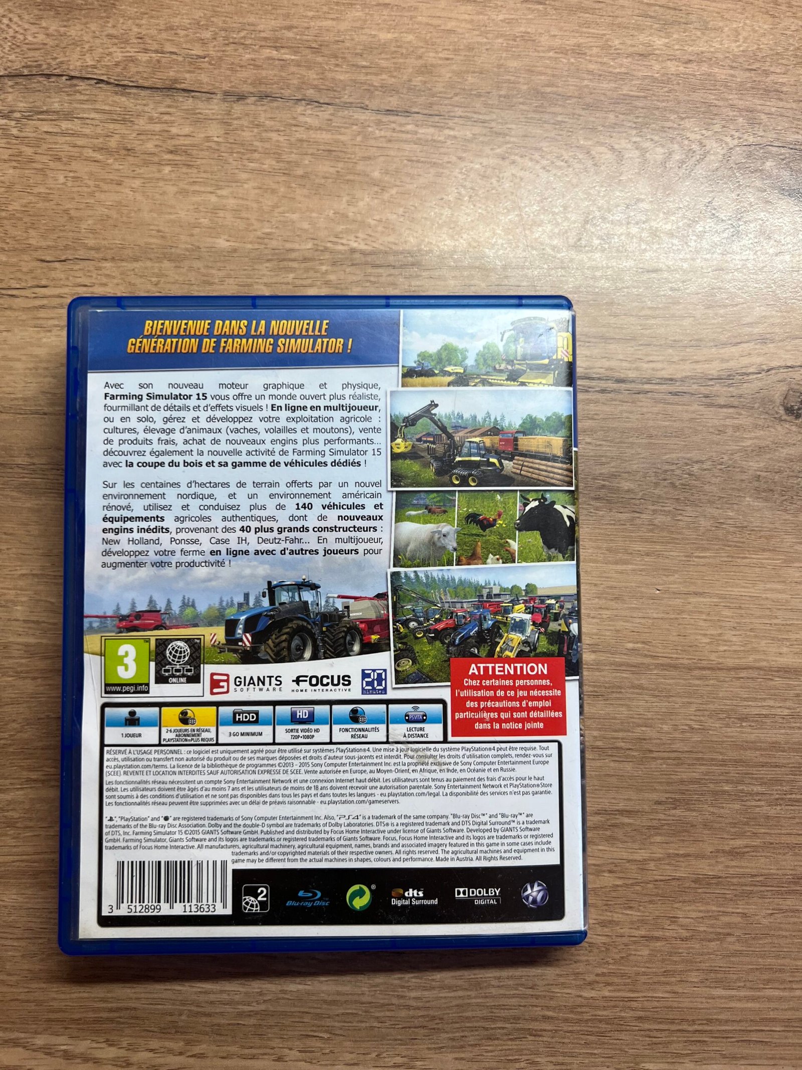 Farming Simulator 15 - PS4 - Bon état - Complet - Pal – Image 8