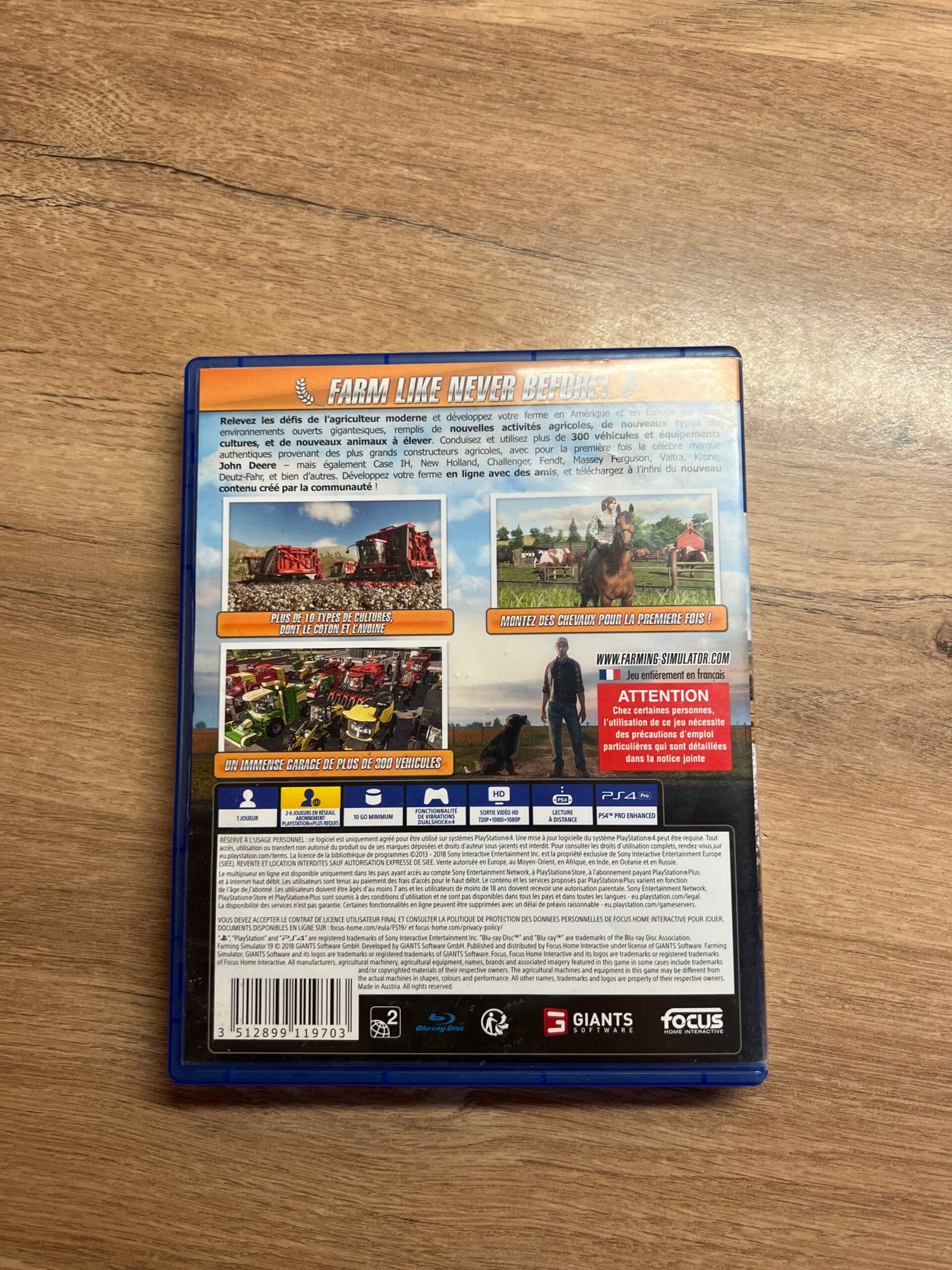 Farming Simulator 19 - PS4 - Bon état - Complet - Pal – Image 8