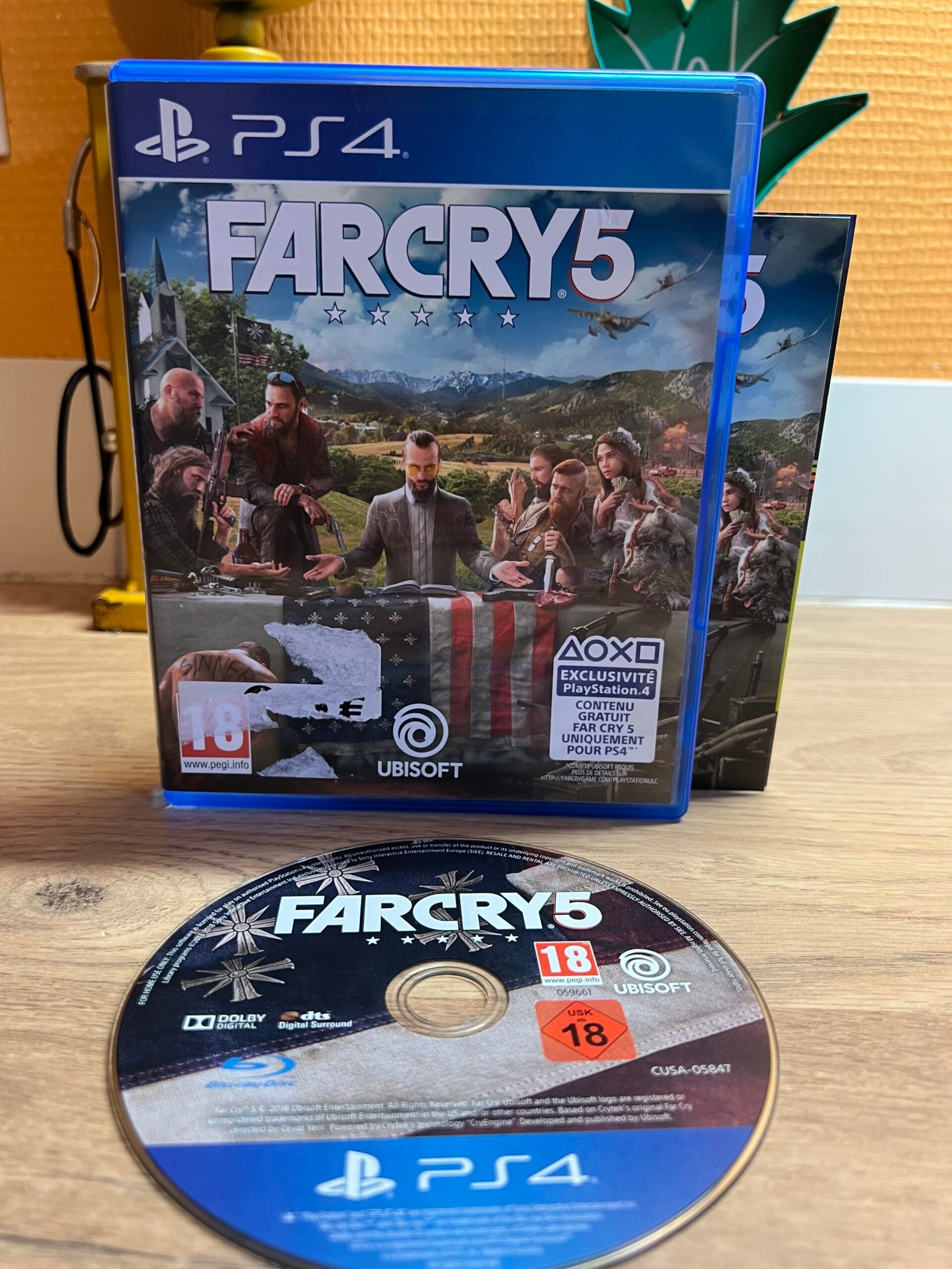 Far Cry 5 - PS4 - Bon état - Complet - Pal