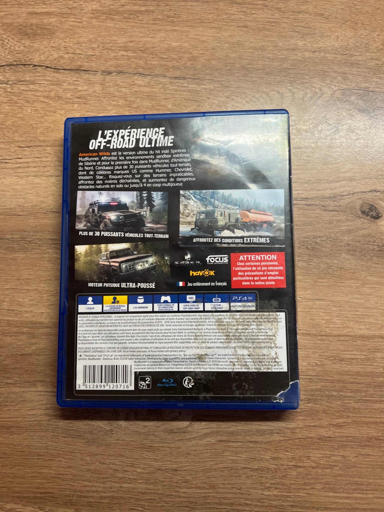 Mud runner american wilds - PS4 - Bon état - Pal – Image 7