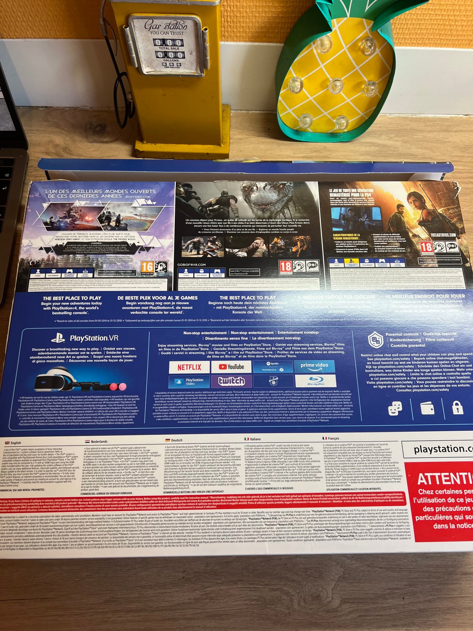 PlayStation 4 Slim 1To Console en boite - bon état - complet - – Image 3