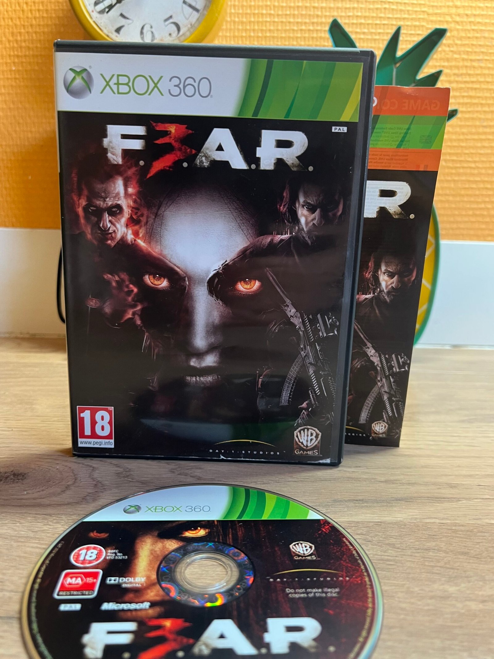 Fear 3 - Xbox 360 - bon état - complet - pal