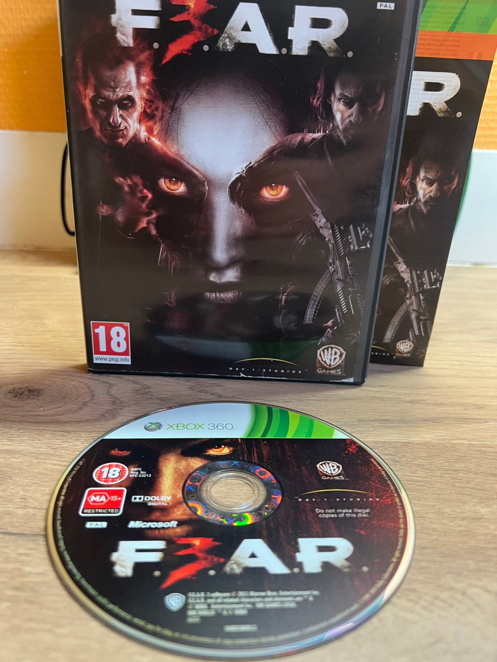 Fear 3 - Xbox 360 - bon état - complet - pal – Image 3