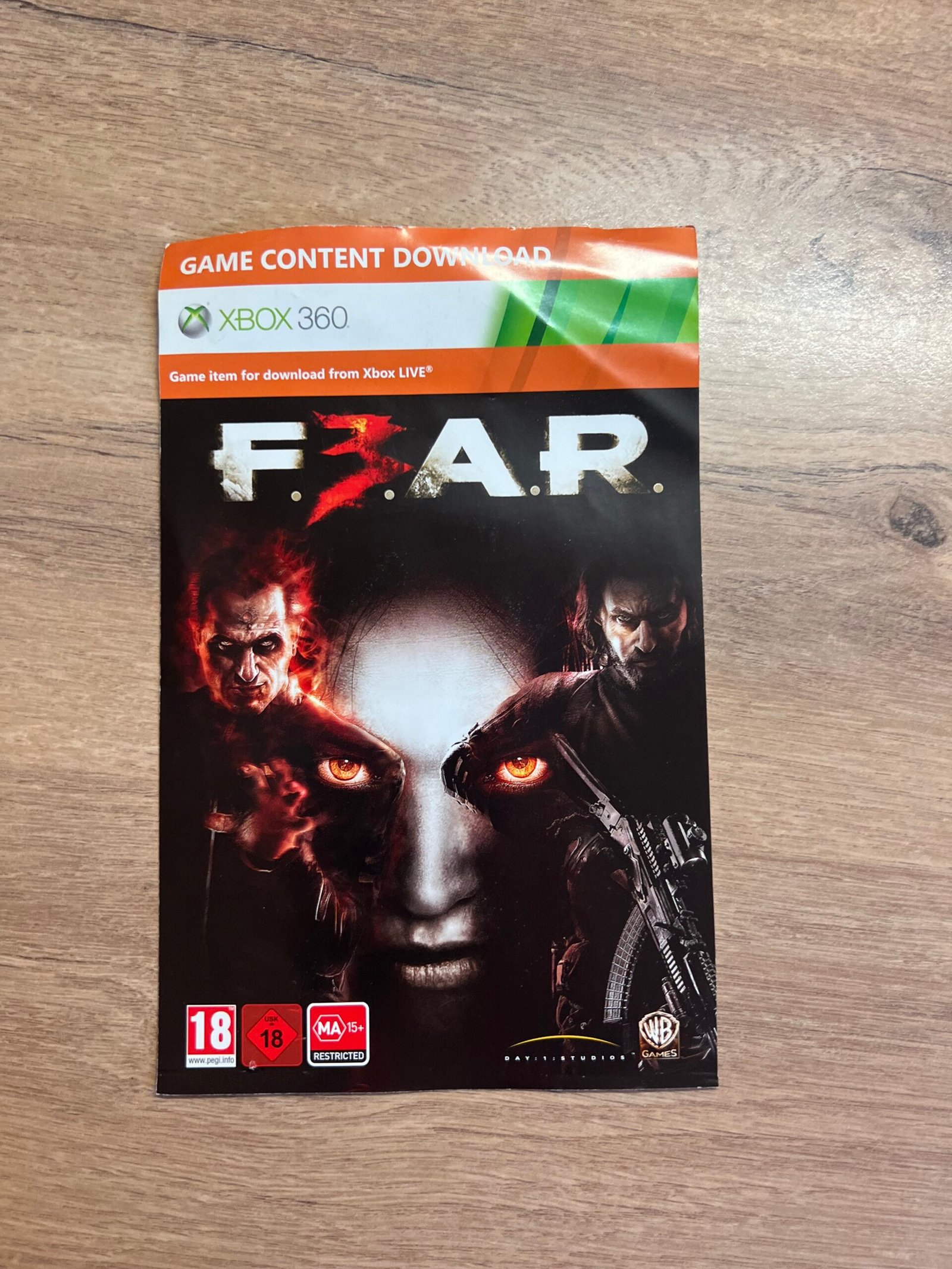 Fear 3 - Xbox 360 - bon état - complet - pal – Image 5