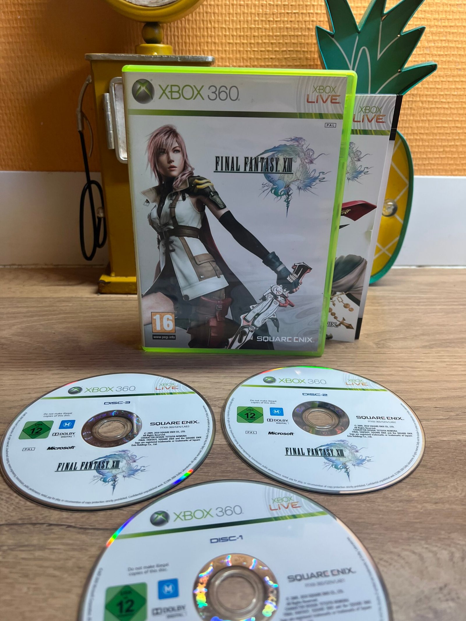 Final Fantasy XIII - Xbox 360 - Bon état - Complet - Pal