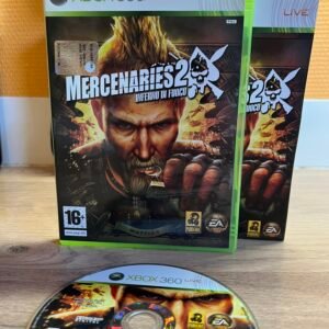 Mercenaries 2 World In Flames - Xbox 360  - Bon état - Complet - Pal