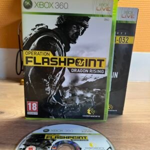 Operation Flashpoint Dragon Rising - Xbox 360 - Bon état - Complet - PAL