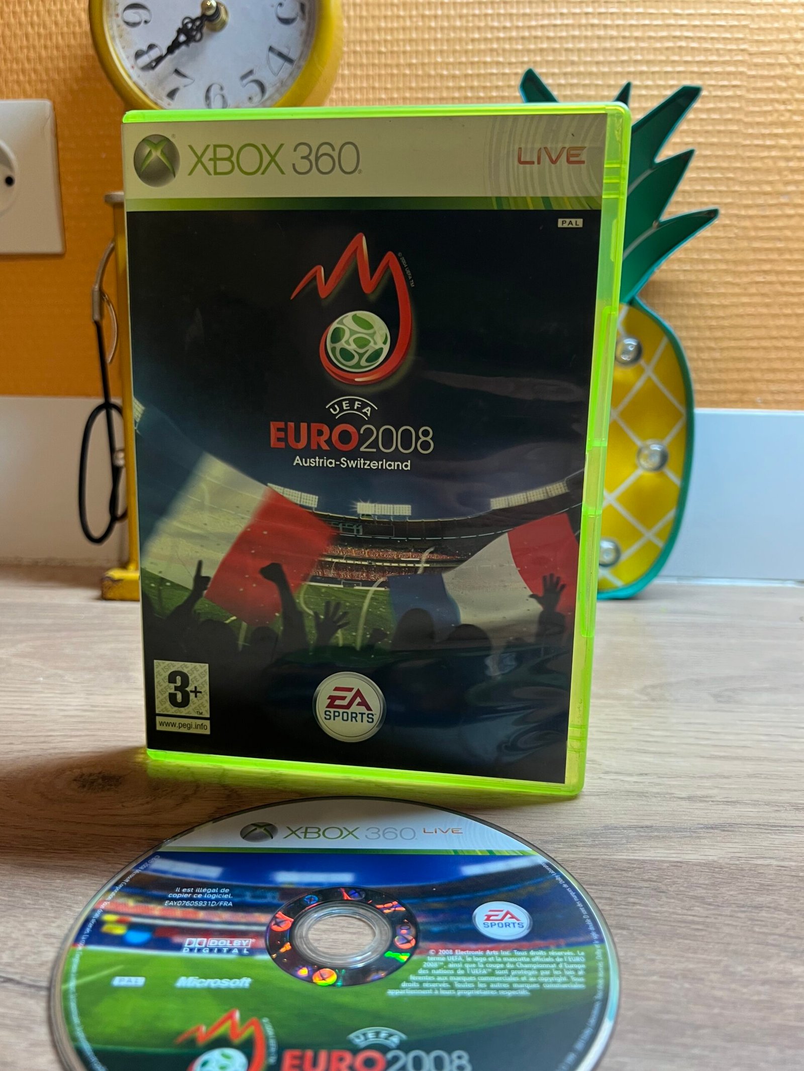 Uefa Euro 2008 Football - xbox 360 - bon état - pal