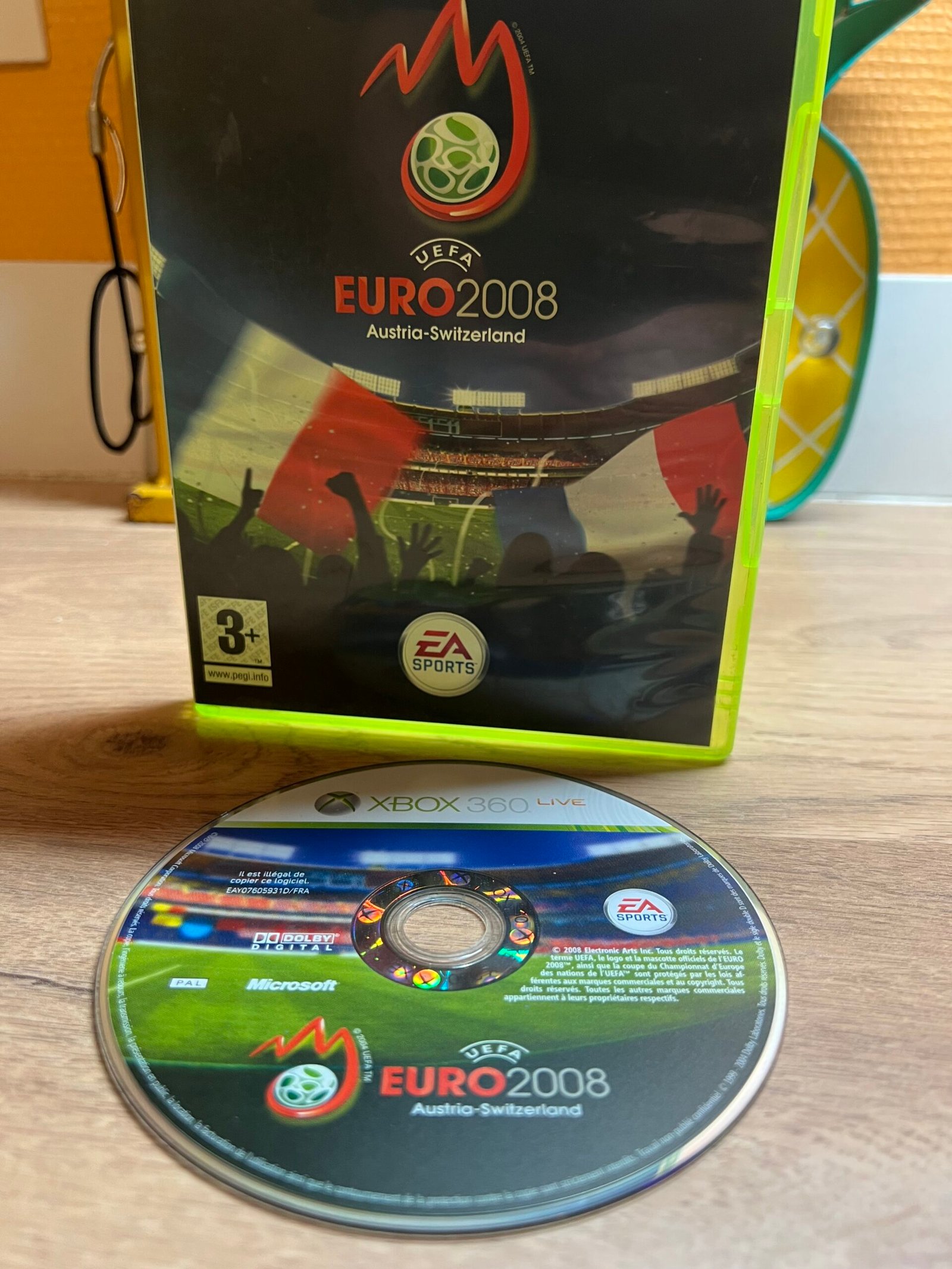 Uefa Euro 2008 Football - xbox 360 - bon état - pal – Image 3