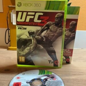 UFC Undisputed 3 - Xbox 360 - Bon état - Complet - Pal