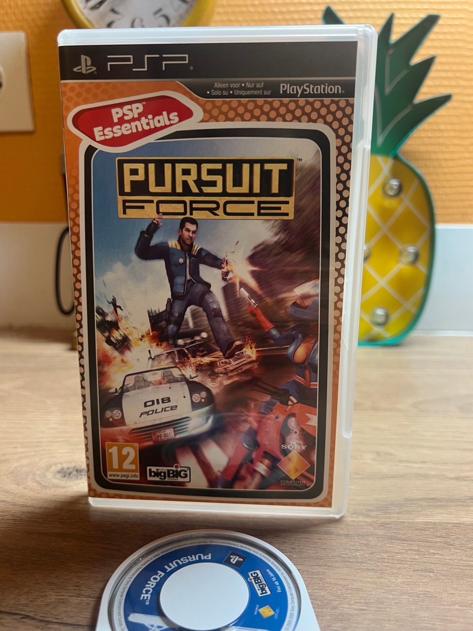 Pursuit Force - PSP - bon état - pal
