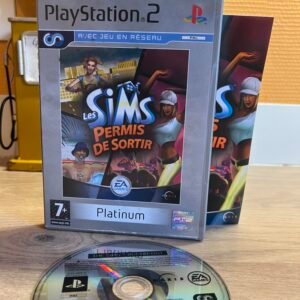 Les Sims : Permis De Sortir - PS2- Bon état - Complet - Pal