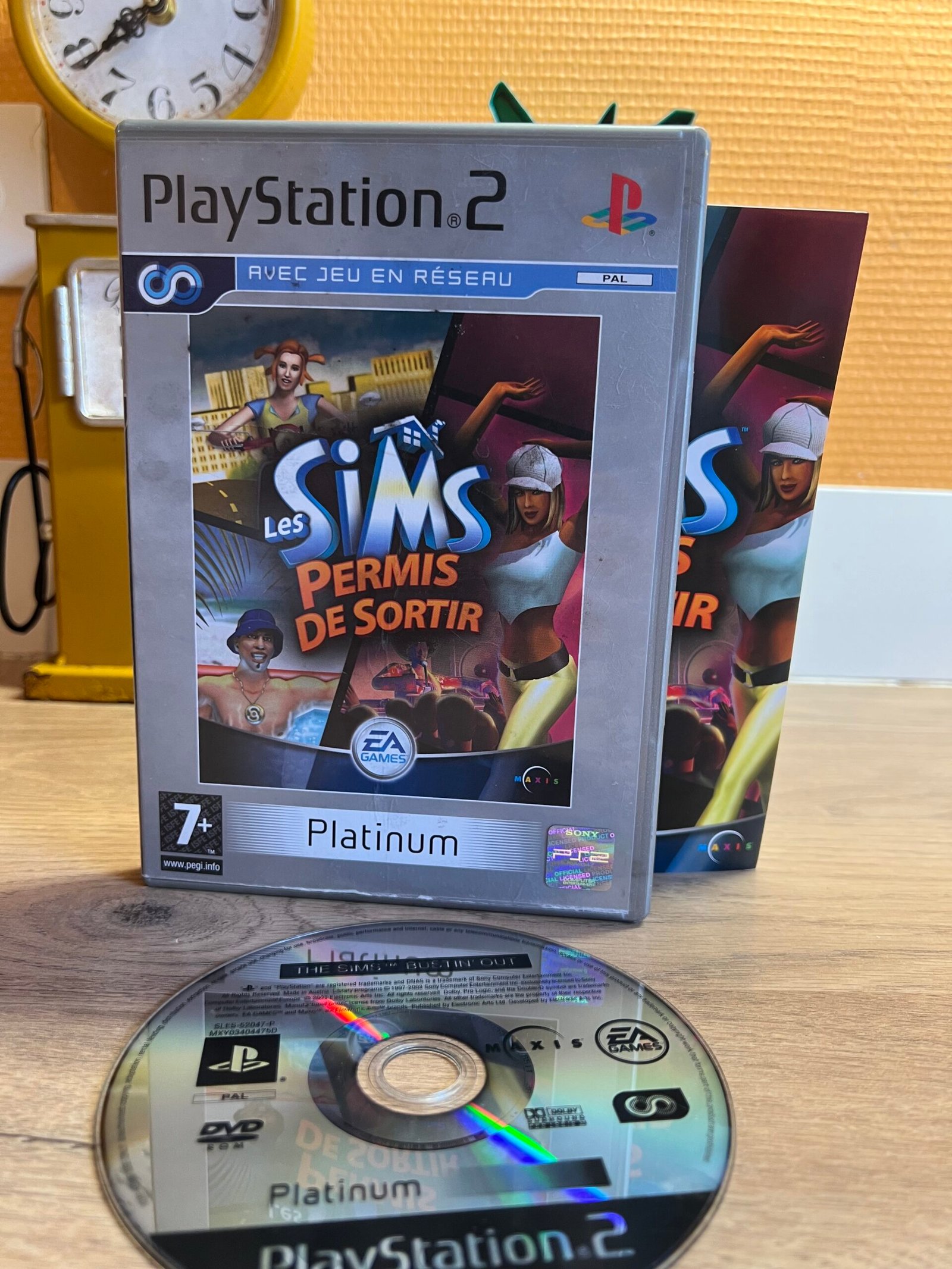 Les Sims : Permis De Sortir - PS2- Bon état - Complet - Pal