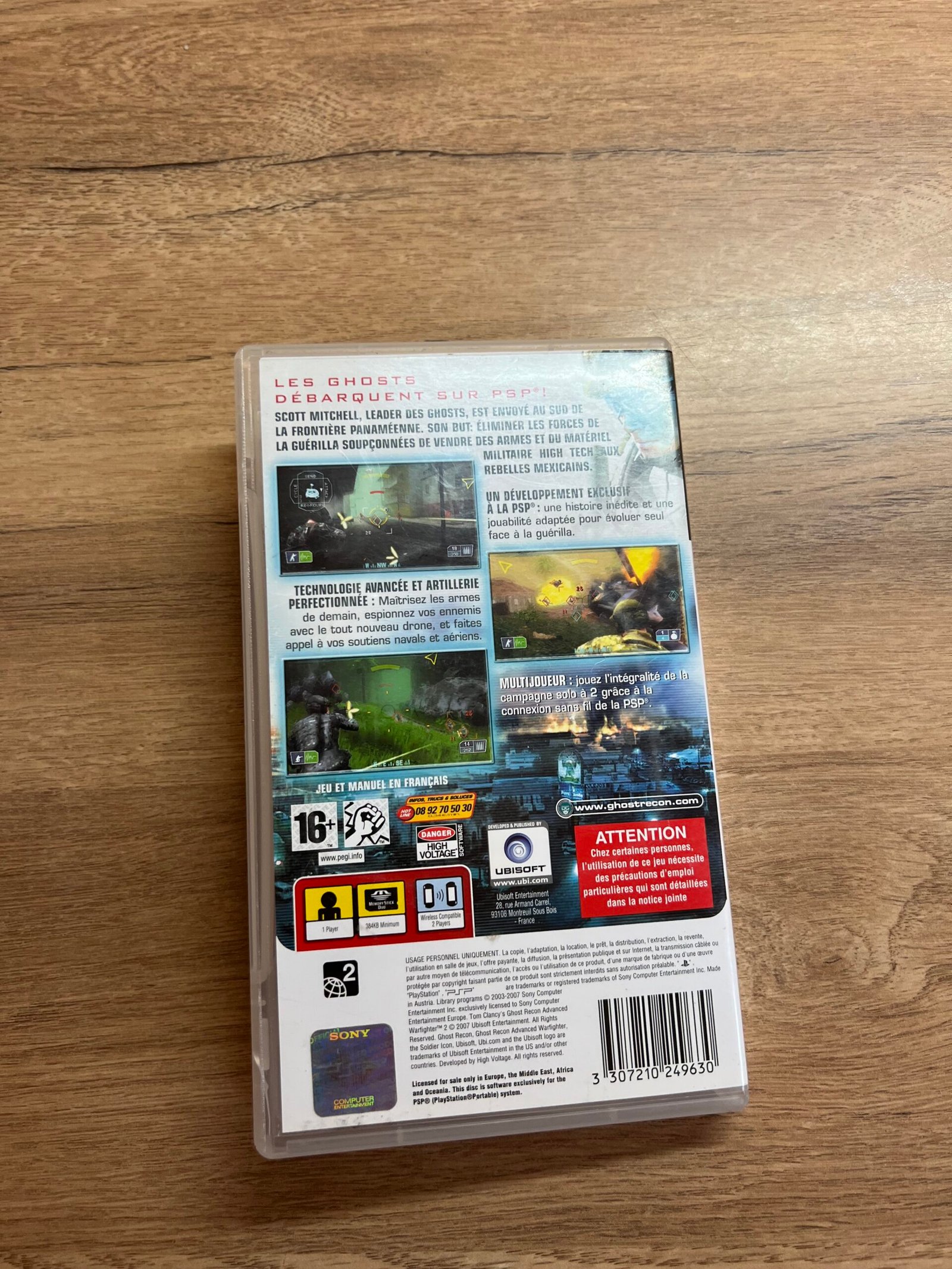 Tom Clancy’s Ghost Recon 2 – PSP – Bon état – PAL – Image 7