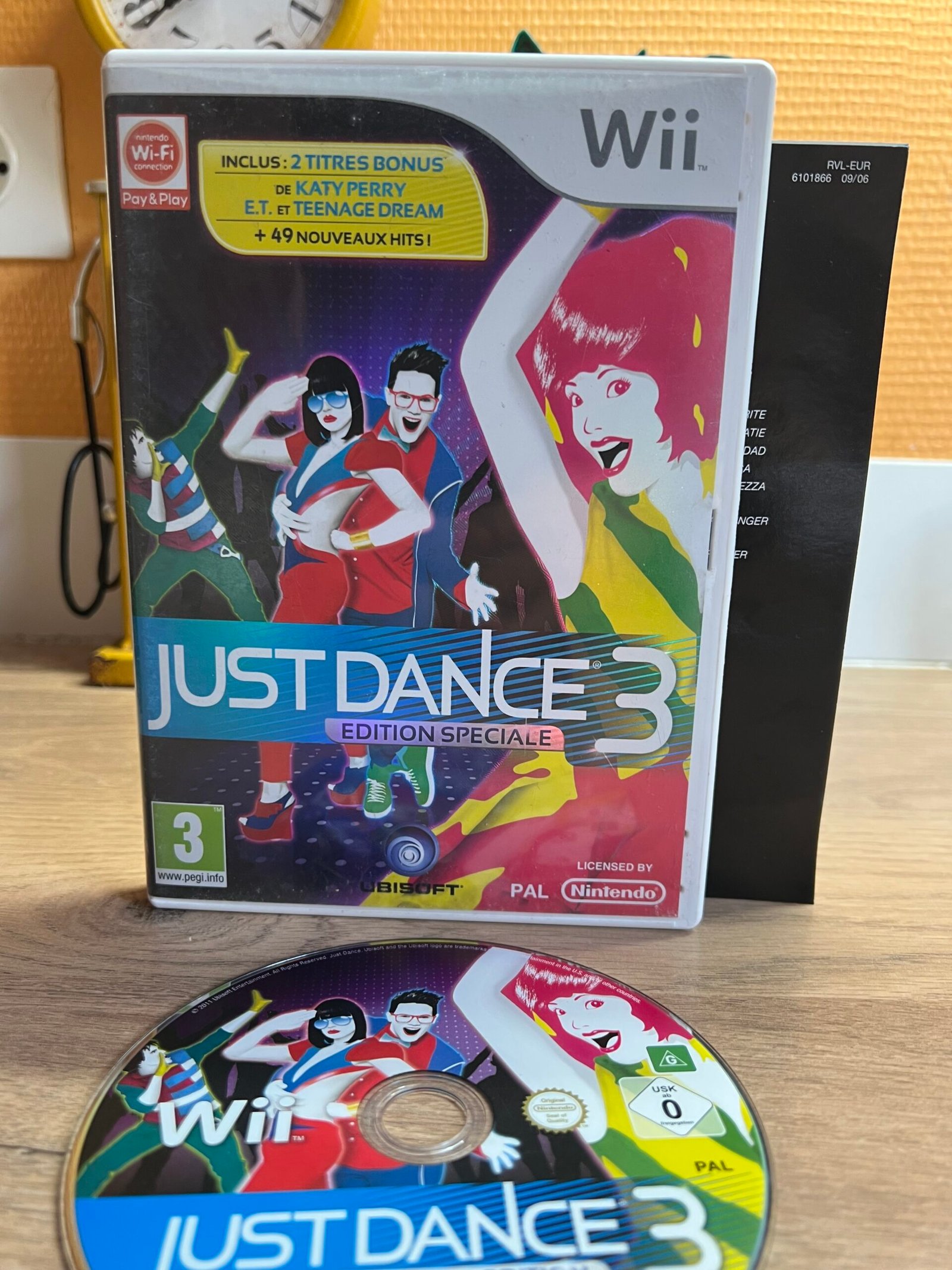 Just Dance 3 - Wii - Bon état - Complet - Pal