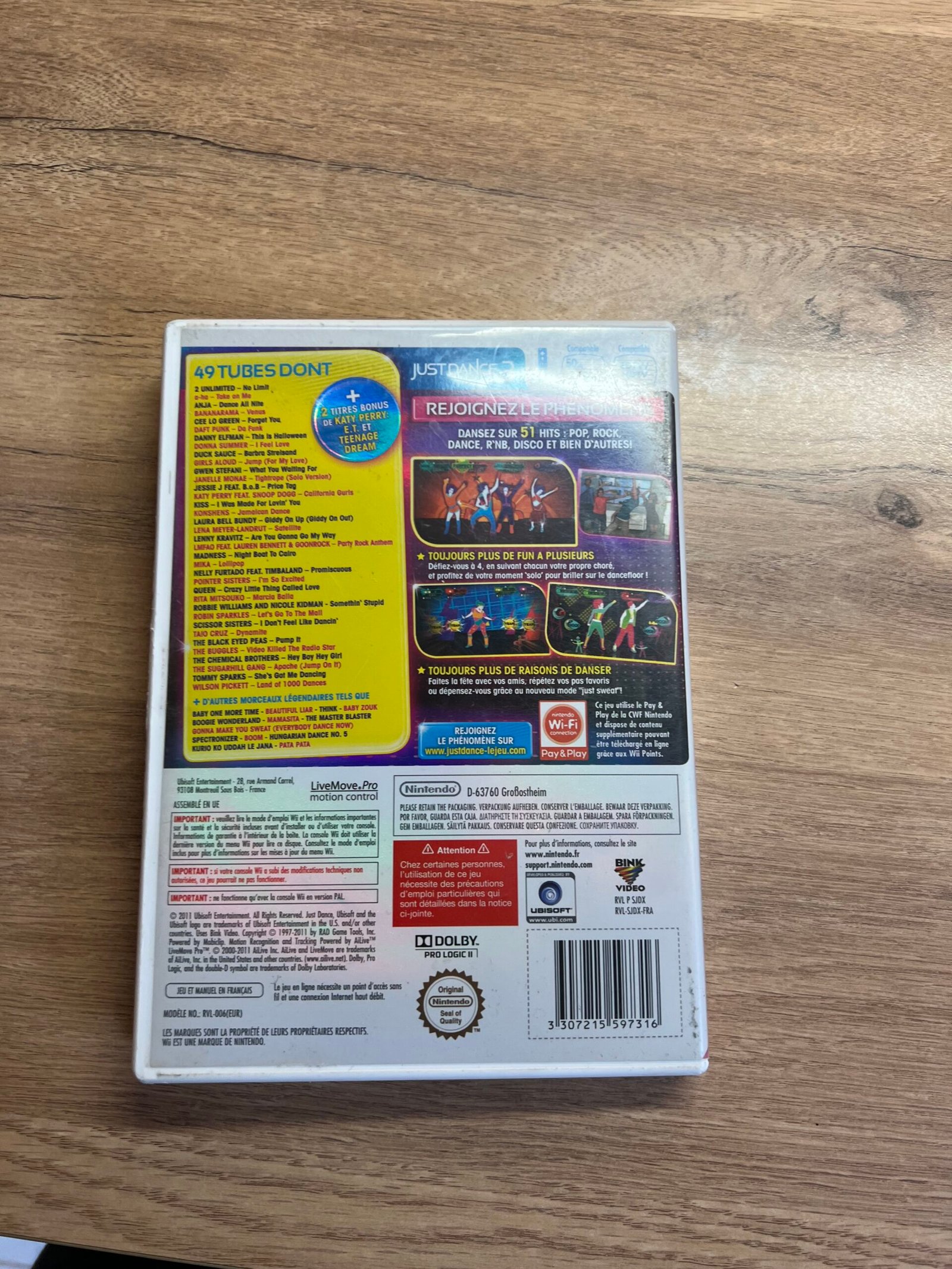 Just Dance 3 - Wii - Bon état - Complet - Pal – Image 7