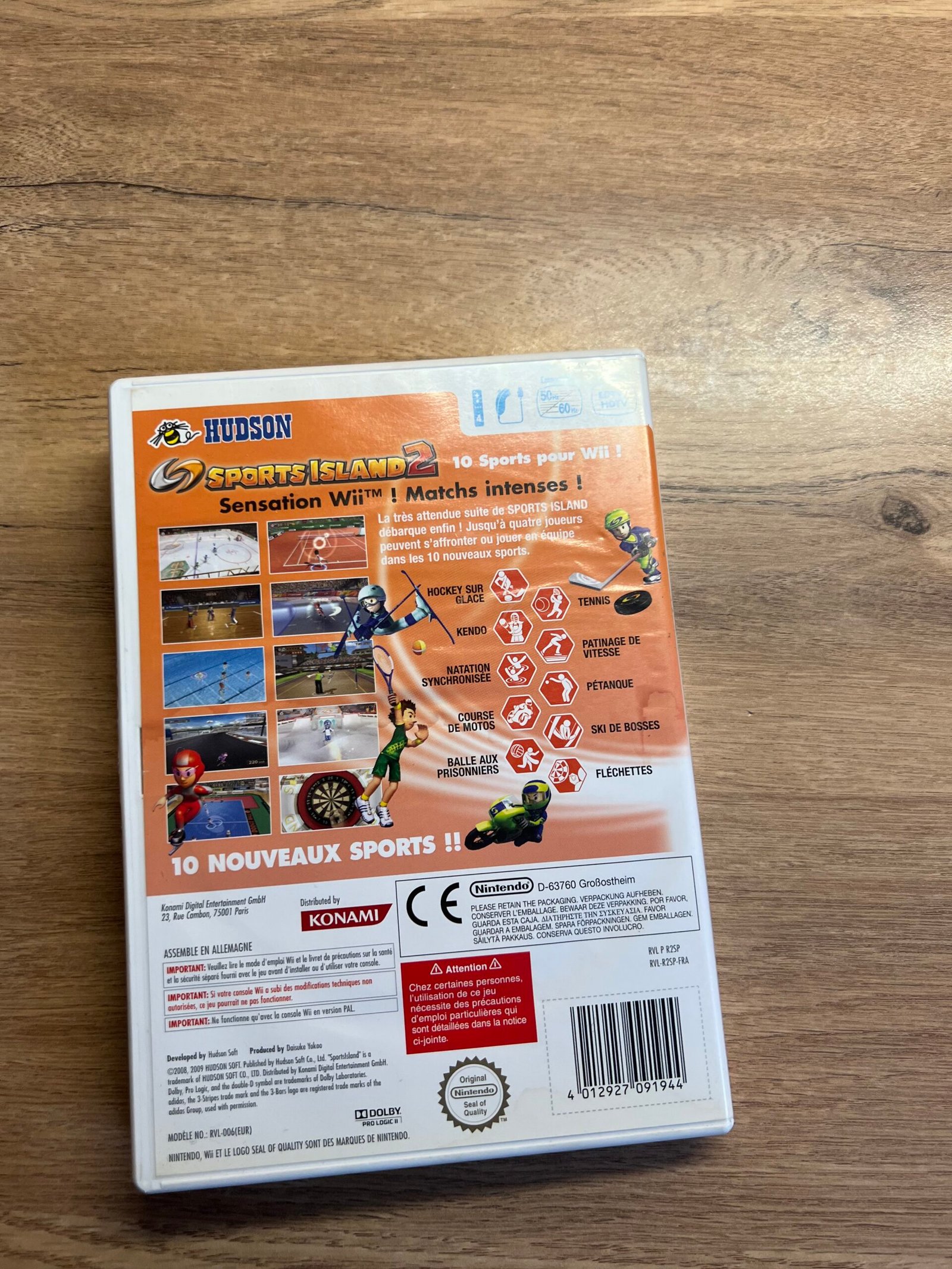 Sports Island 2 - Wii - Bon état - Complet - Pal – Image 9