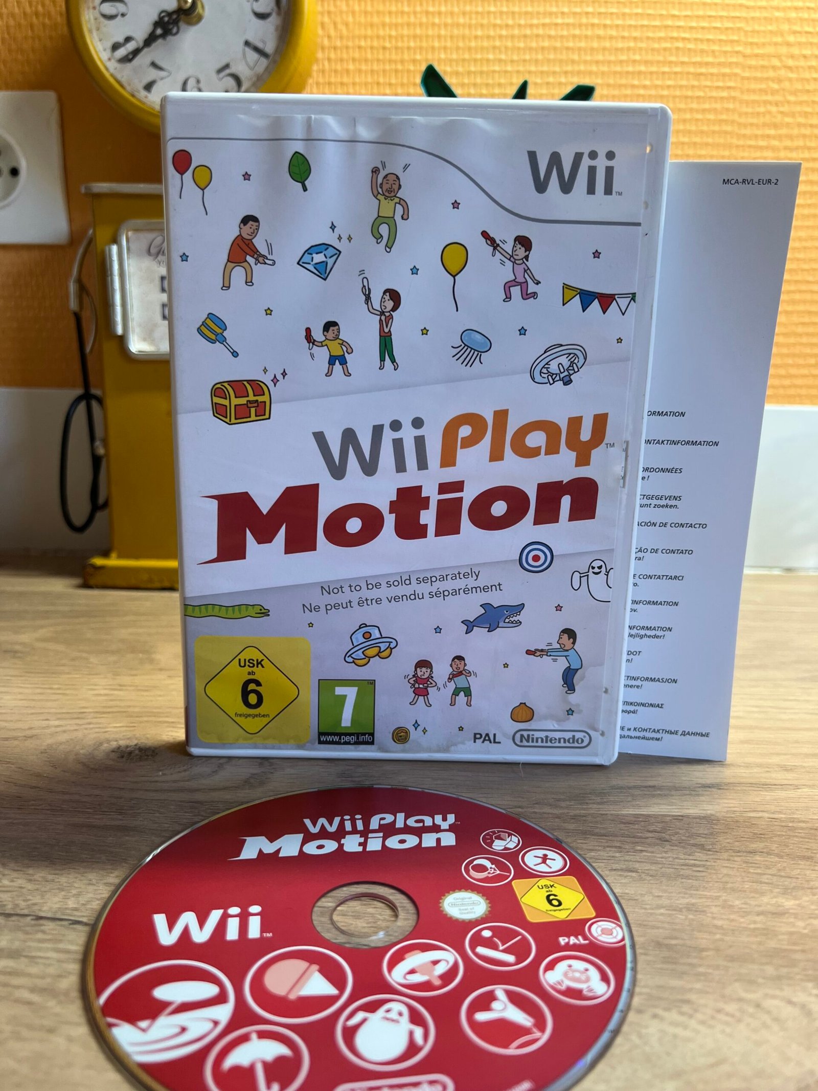 Wii Play Motion - Wii - Bon état - Complet - Pal