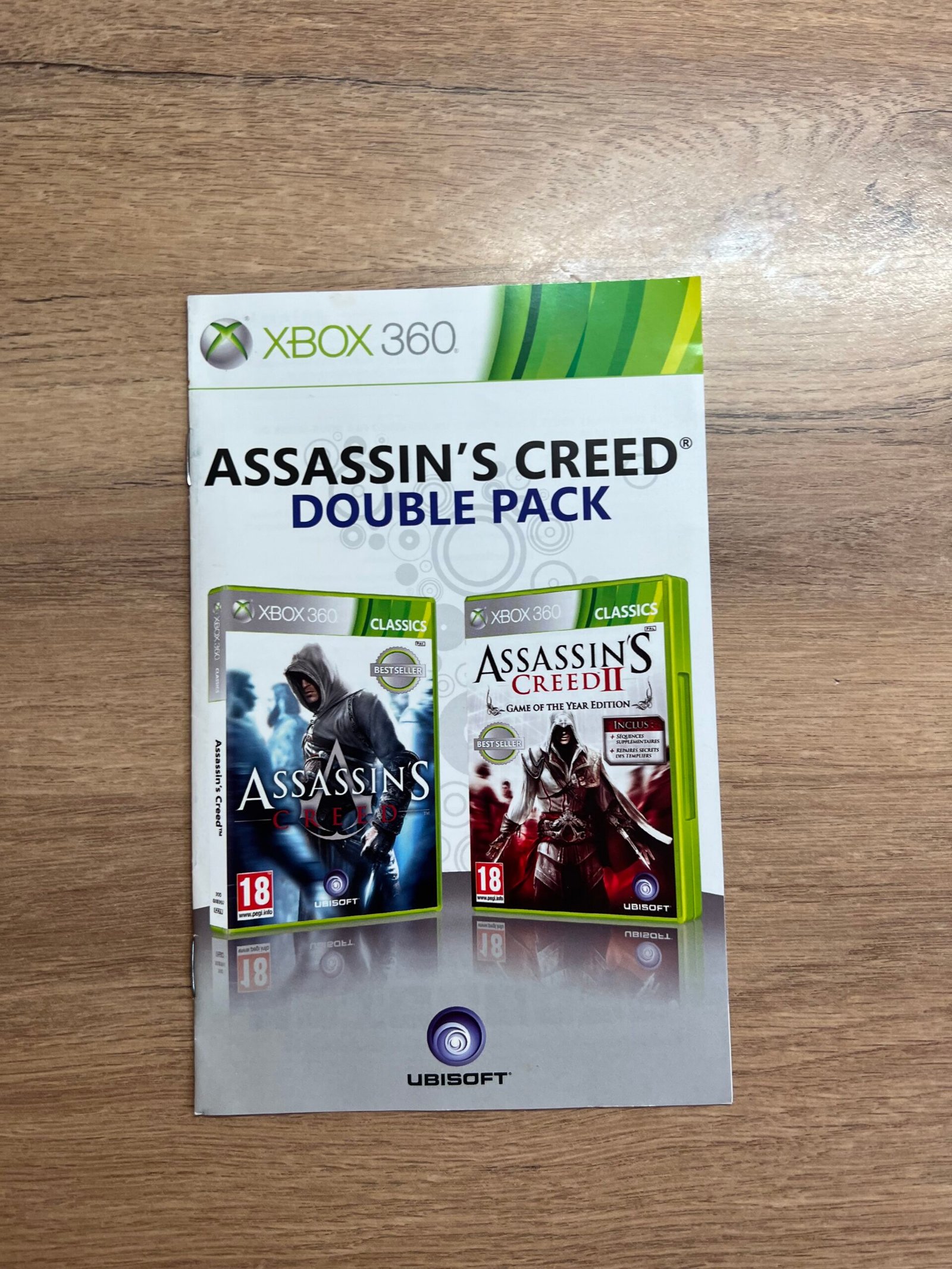 Assassin’s Creed Double Pack – Xbox 360 - Bon état - Complet - PAL – Image 5