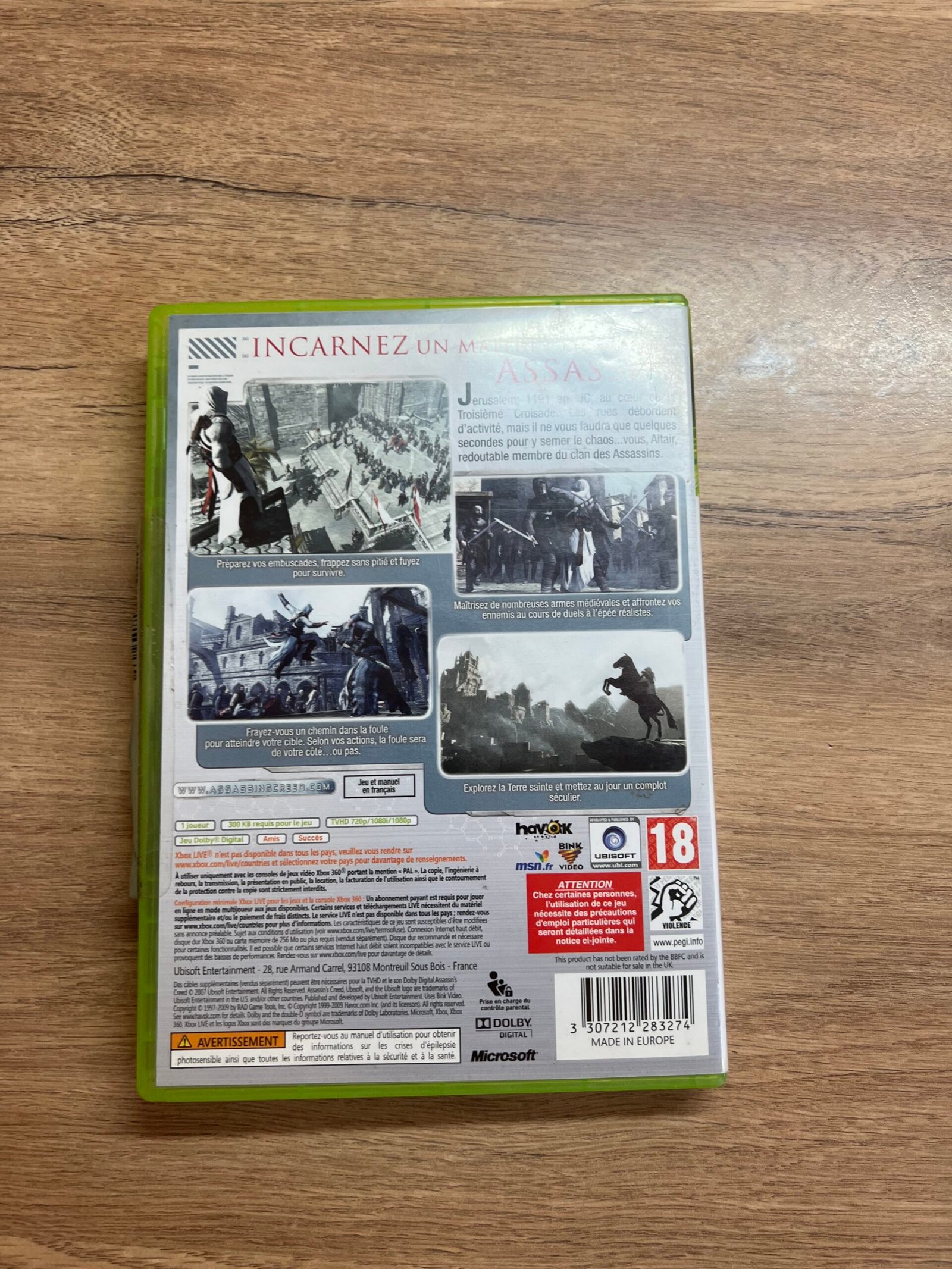 Assassin’s Creed – Xbox 360 - Bon état - Complet - PAL – Image 8