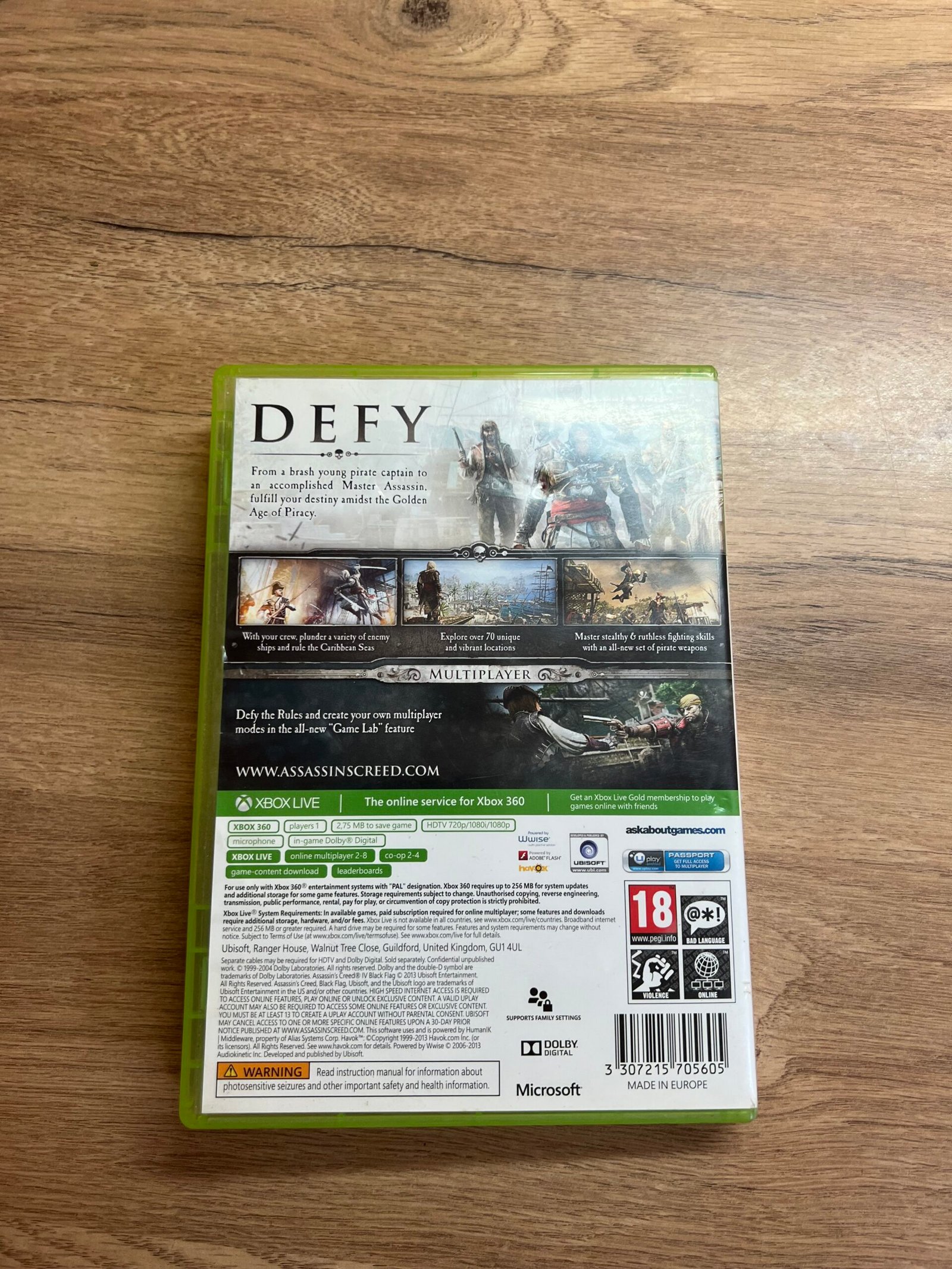 Assassin's Creed Black Flag - Xbox 360 - Bon état - PAL – Image 7