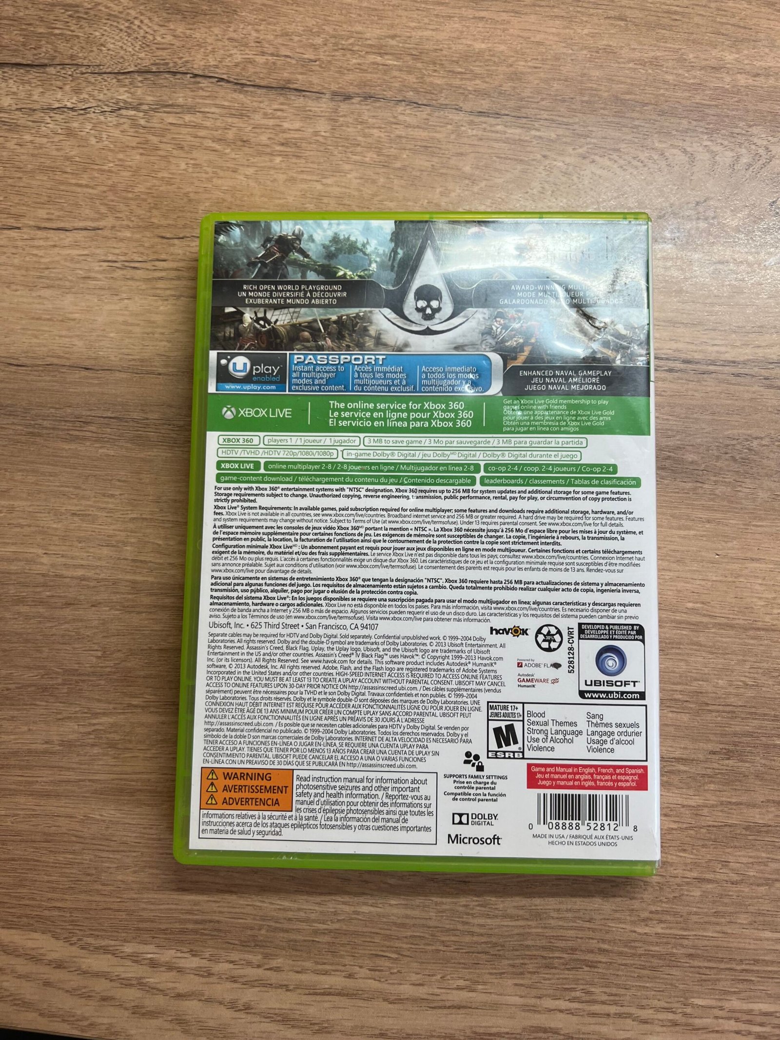 Assassin's Creed Black Flag - Xbox 360 - Bon état - Complet - PAL – Image 8