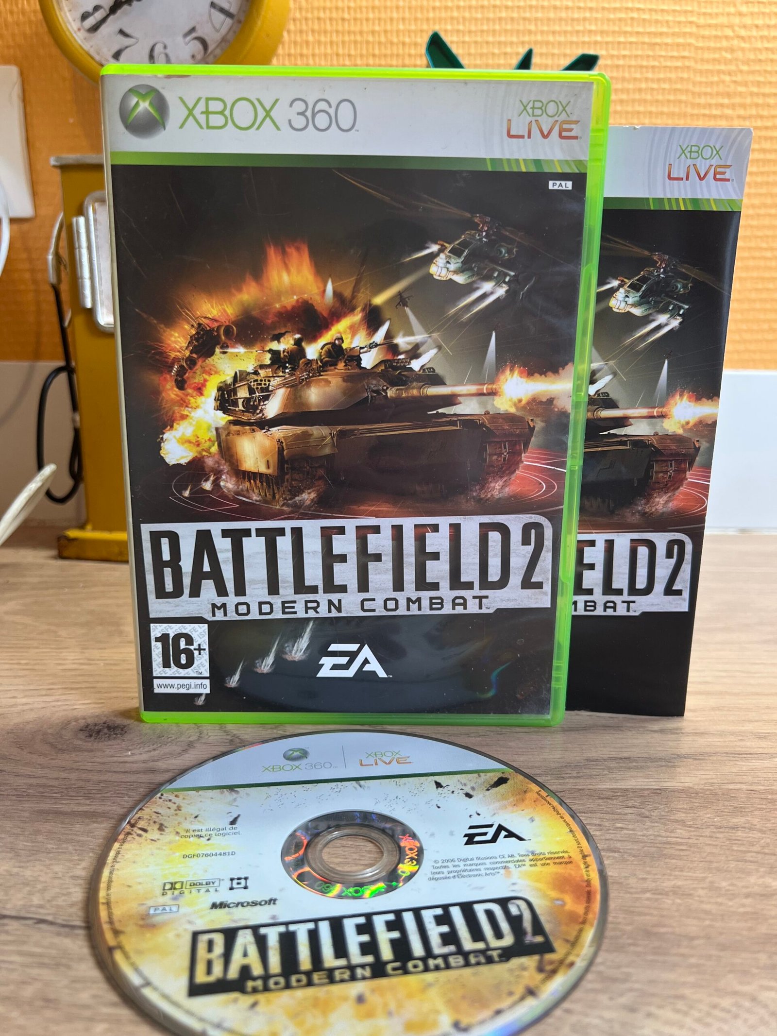 Battlefield 2 - Xbox 360 - Bon état - Complet - Pal
