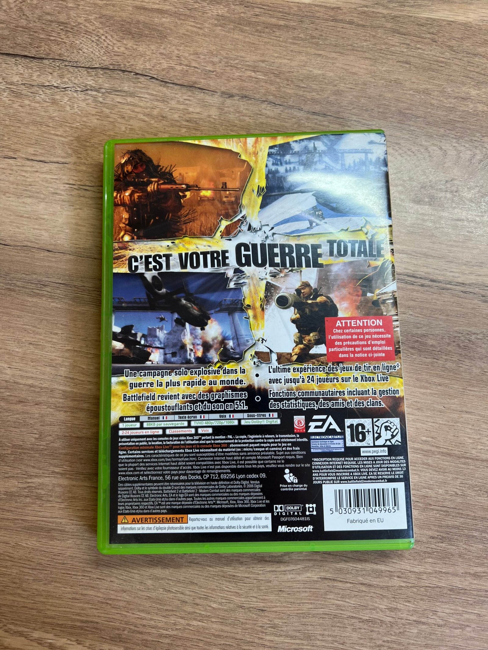 Battlefield 2 - Xbox 360 - Bon état - Complet - Pal – Image 7