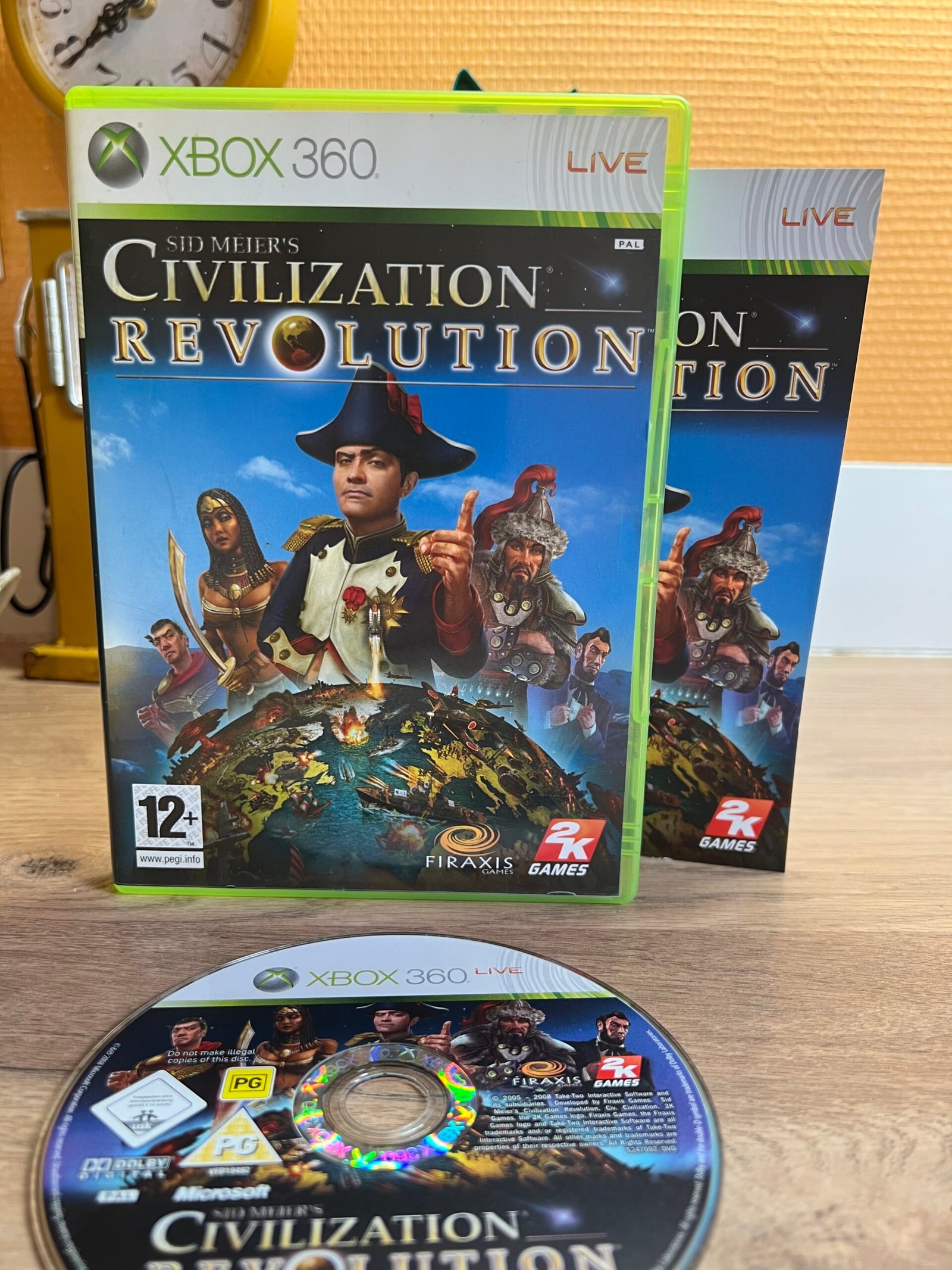 Civilization Revolution - Xbox 360 - Bon état - Complet - Pal