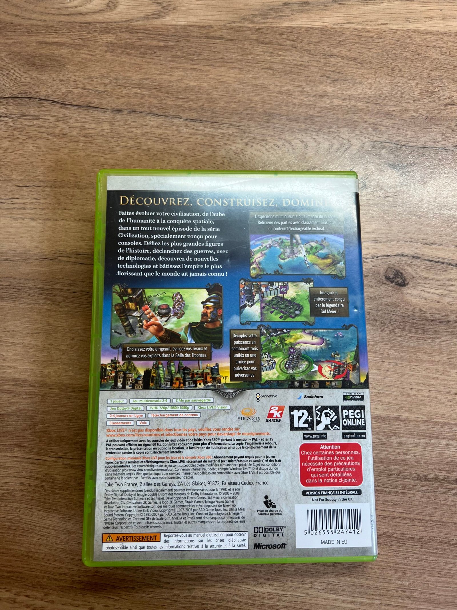 Civilization Revolution - Xbox 360 - Bon état - Complet - Pal – Image 7