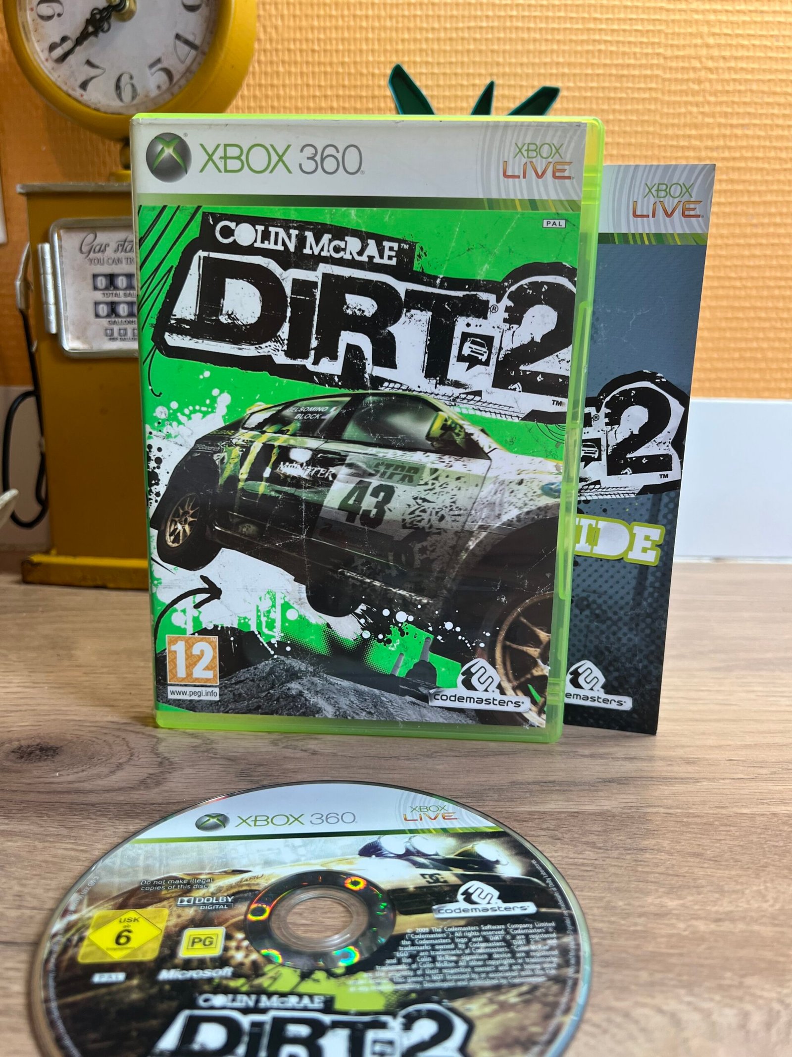 Colin Mcrae : Dirt 2 - Xbox 360 - Bon état - Complet - Pal
