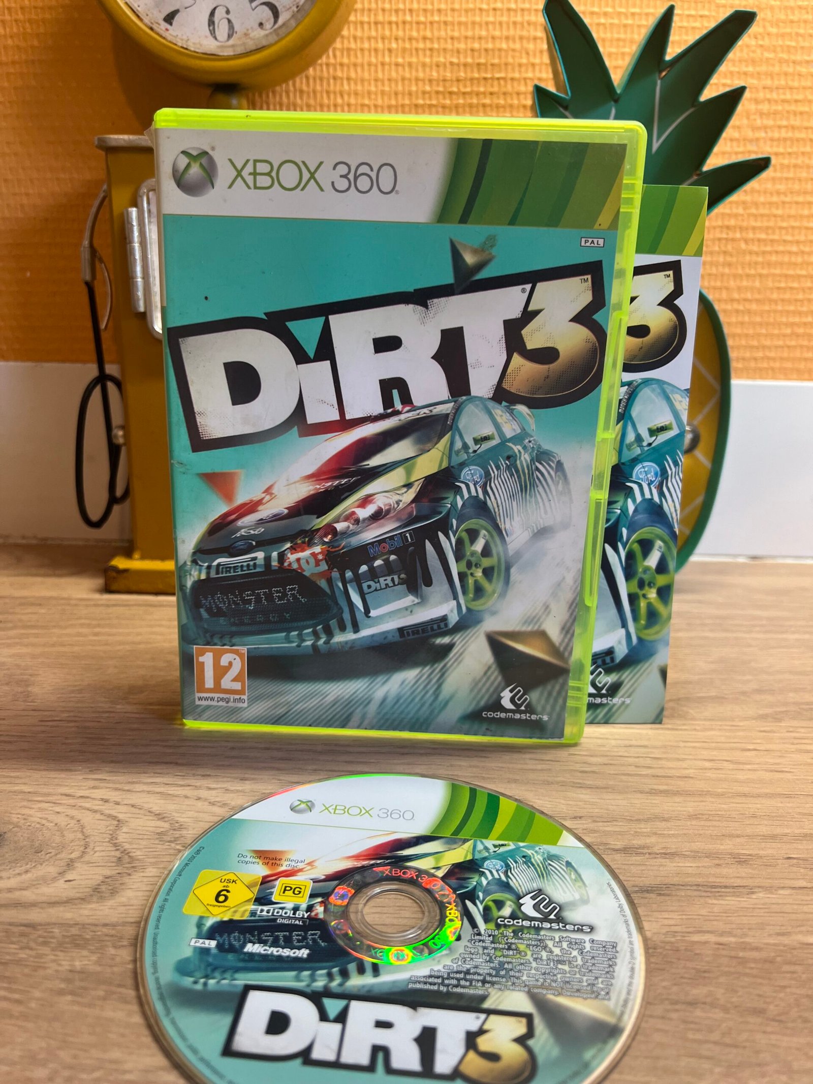 Dirt 3 - Xbox 360 - Bon état - Complet - Pal