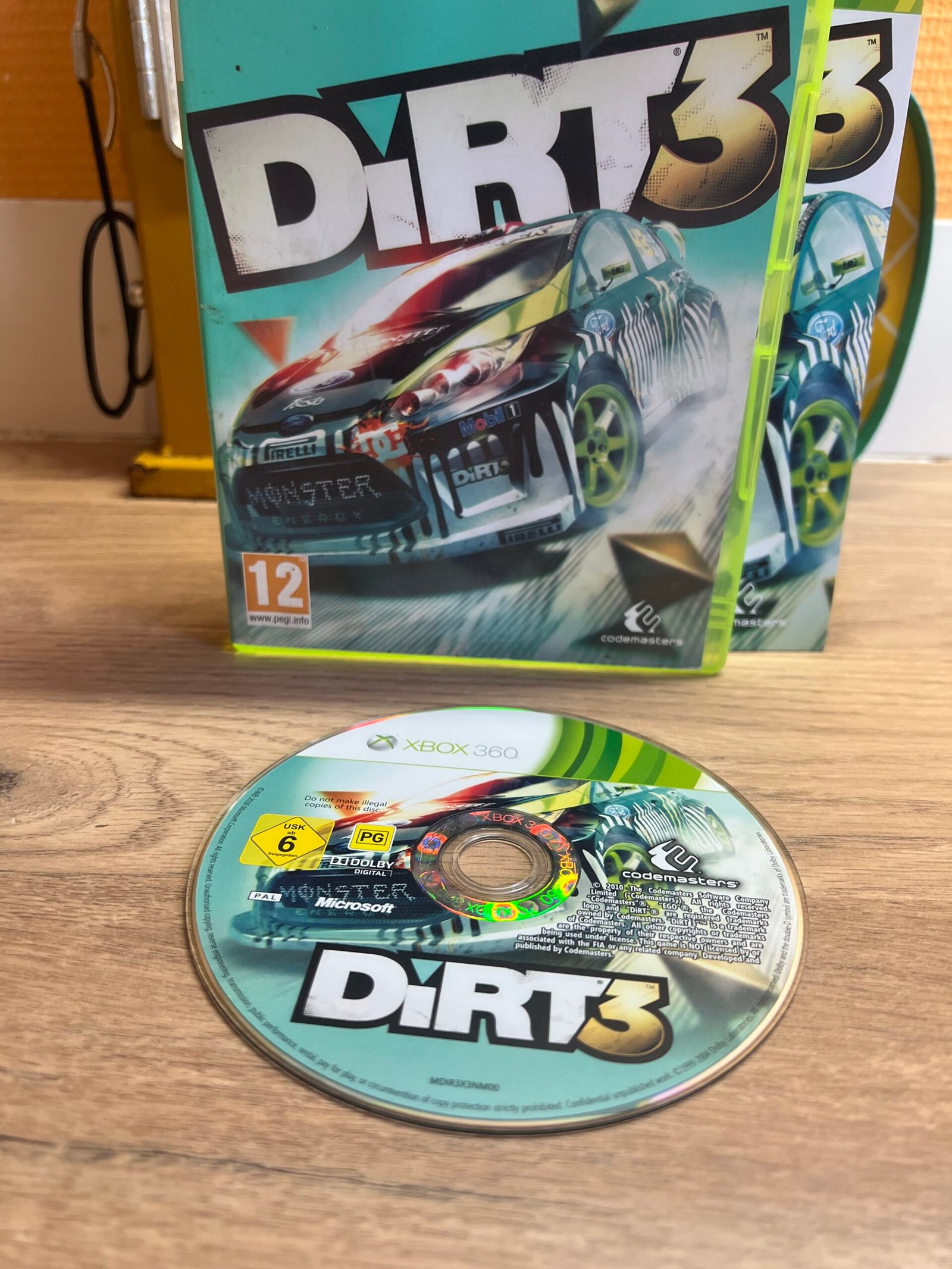 Dirt 3 - Xbox 360 - Bon état - Complet - Pal – Image 3