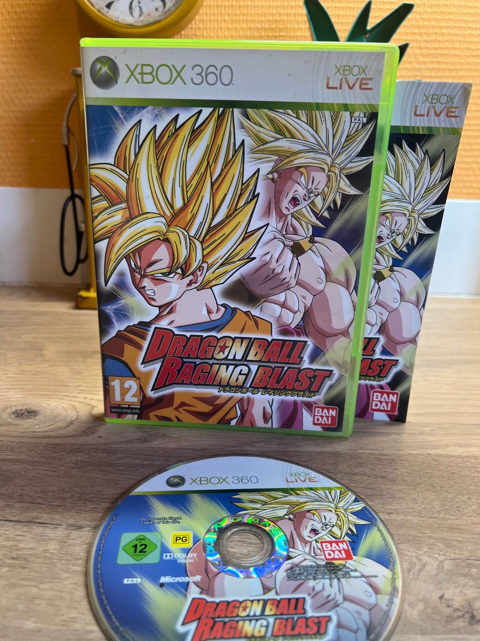 Dragon Ball Raging Blast - Xbox 360- Bon état - Complet - Pal